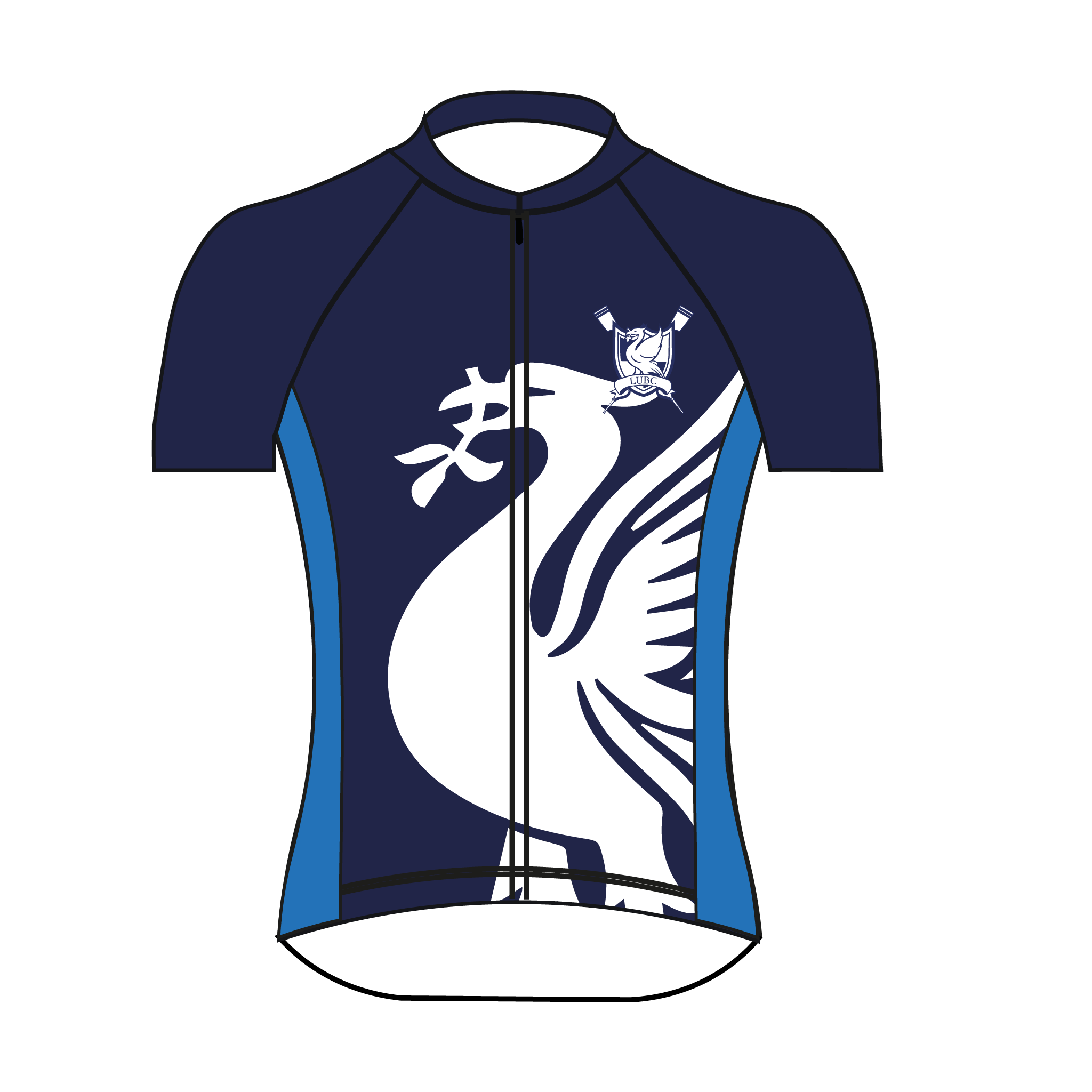 Liverpool University Boat Club Short Sleeve Cycling Jersey