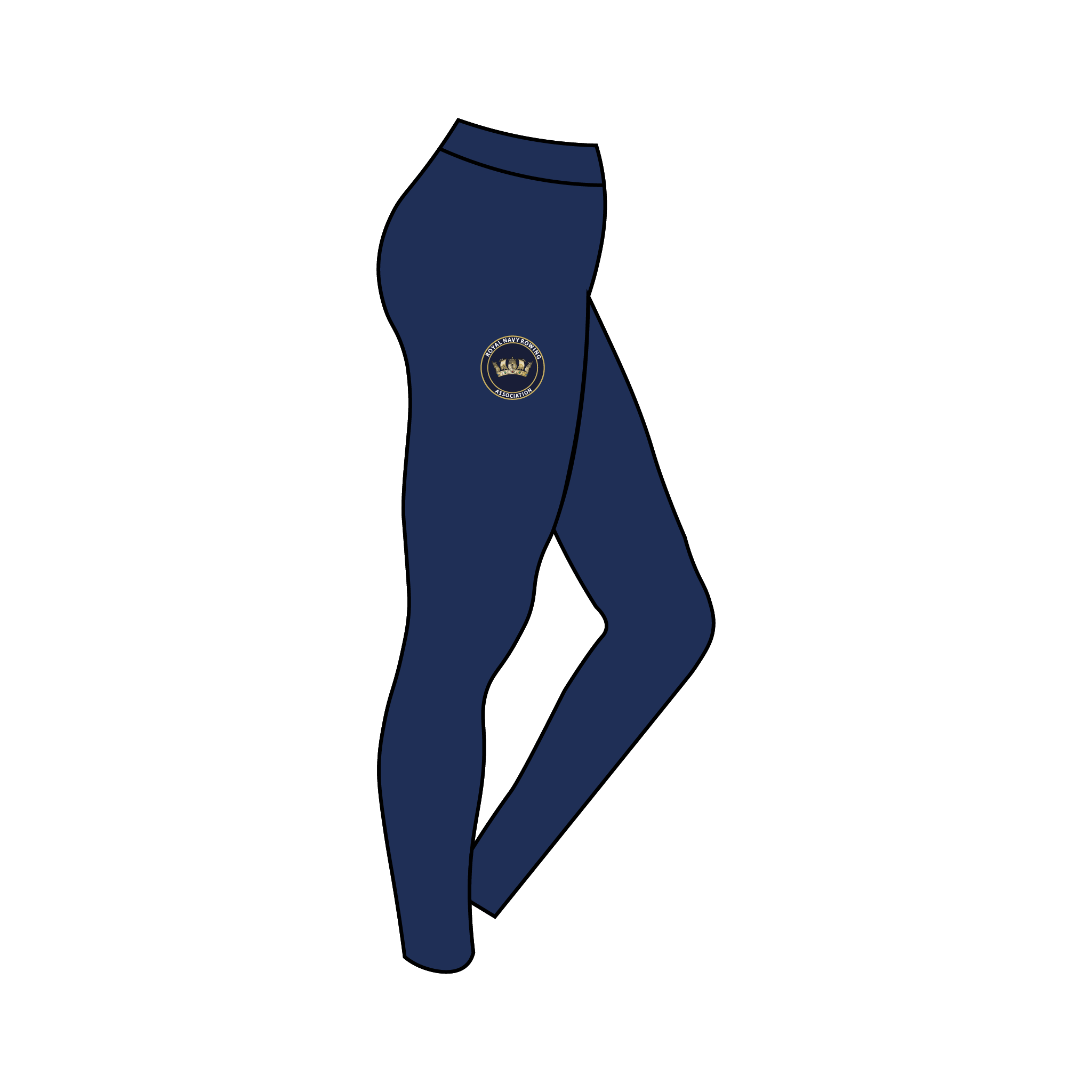 Royal Navy Rowing Association leggings