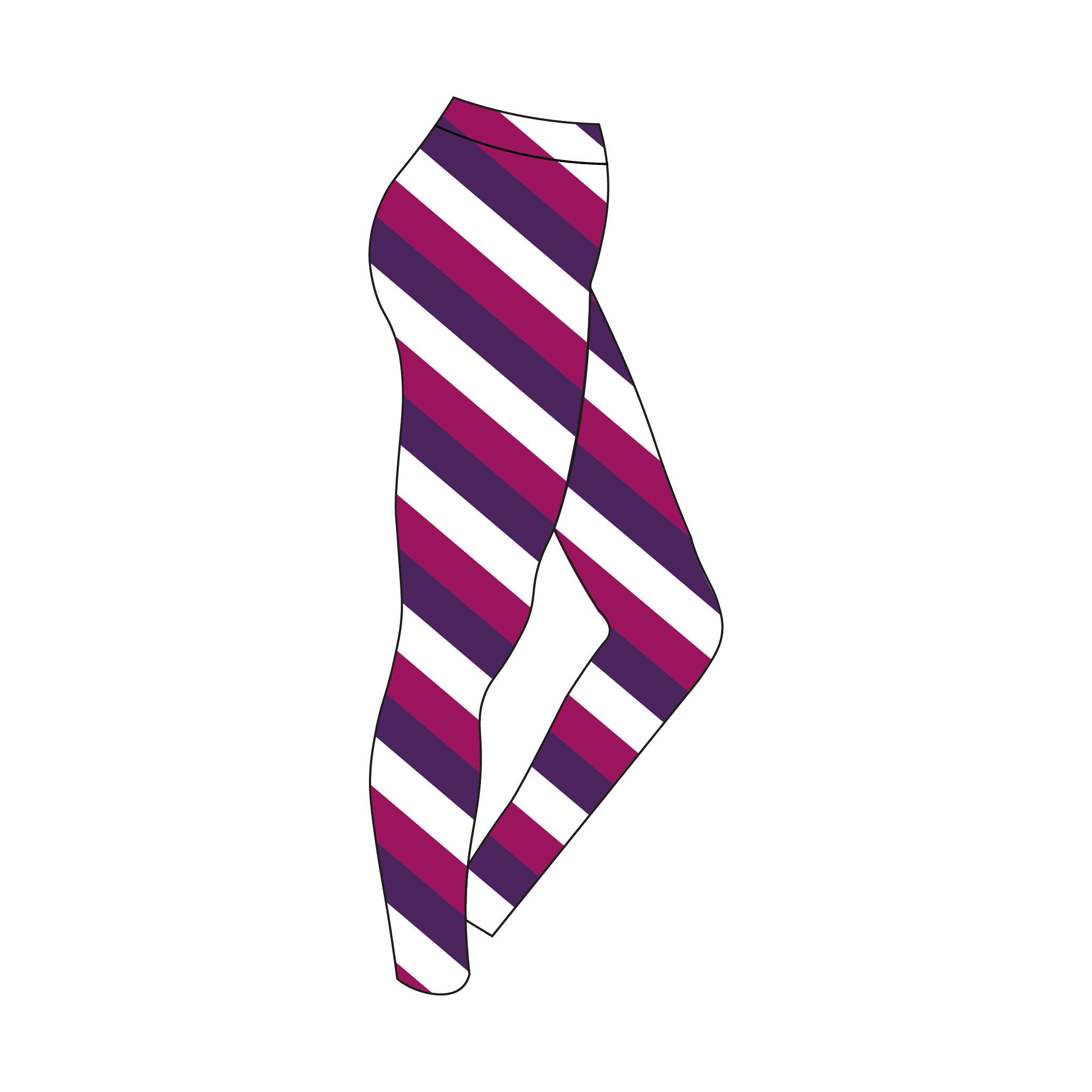 Loughborough Student’s Rowing Club Striped Leggings