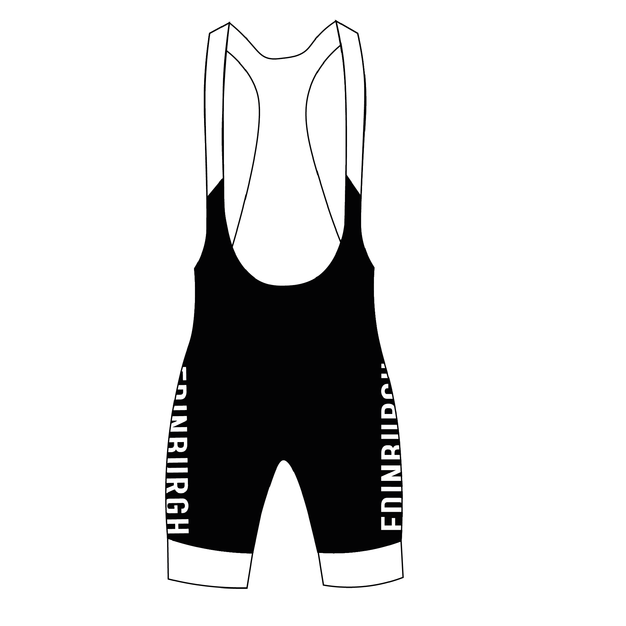 Edinburgh University Cycling bib shorts