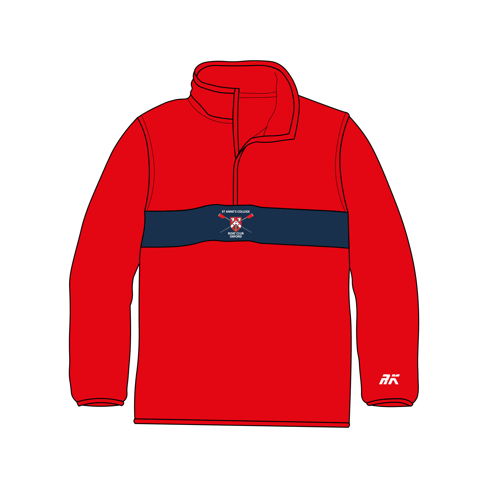 St Anne's College BC Fleece