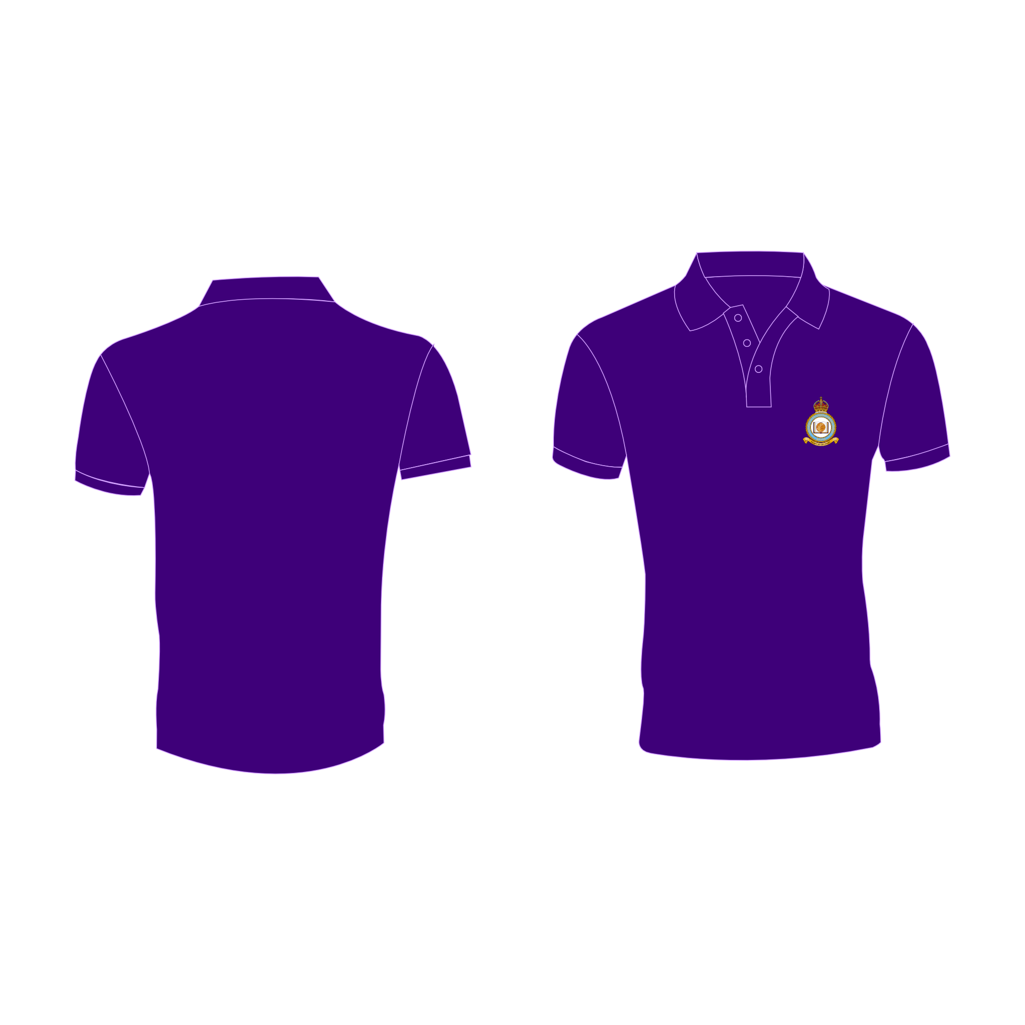 University of London Air Squadron Polo Shirt 100% Cotton