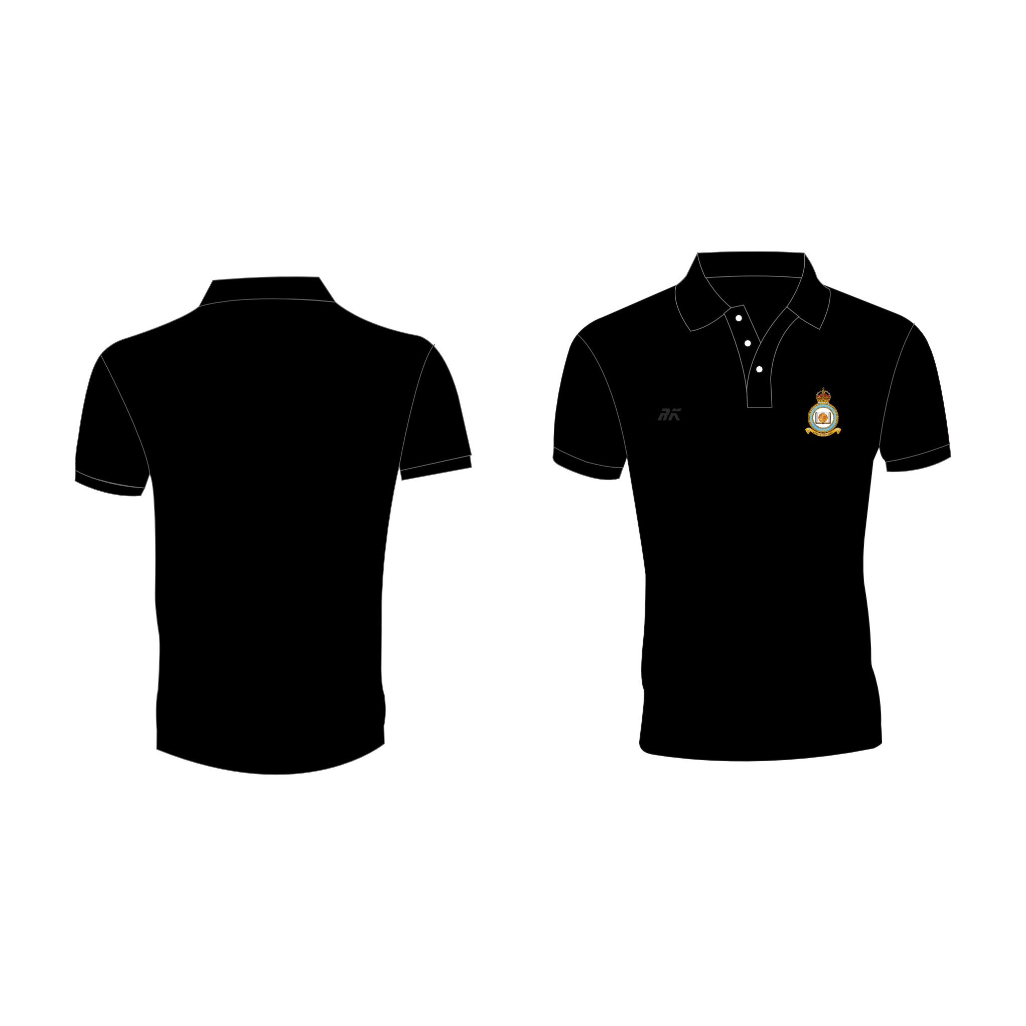 University of London Air Squadron Polo Shirt 100% Cotton 2