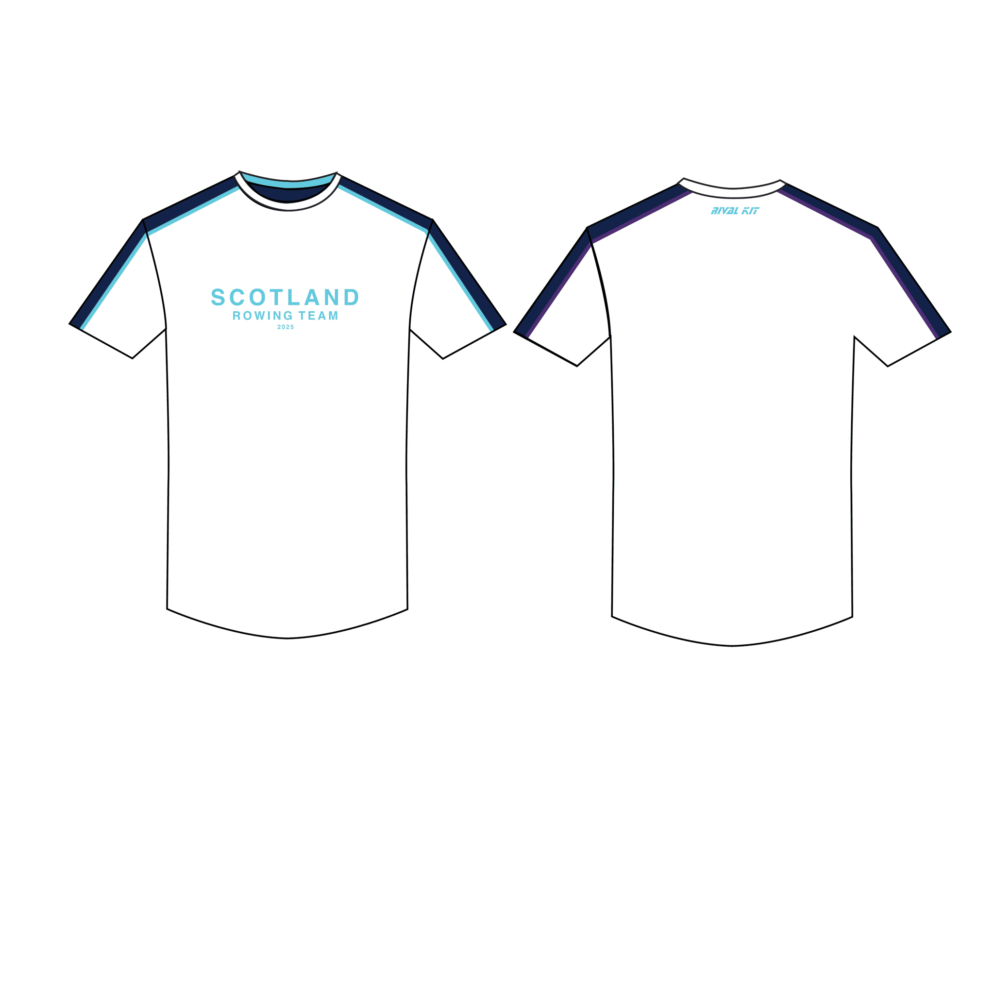 Team Scotland HIR 2025 Gym T-shirt