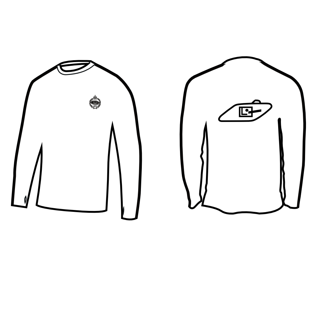Royal Tank Bespoke Long Sleeve Gym T-Shirt