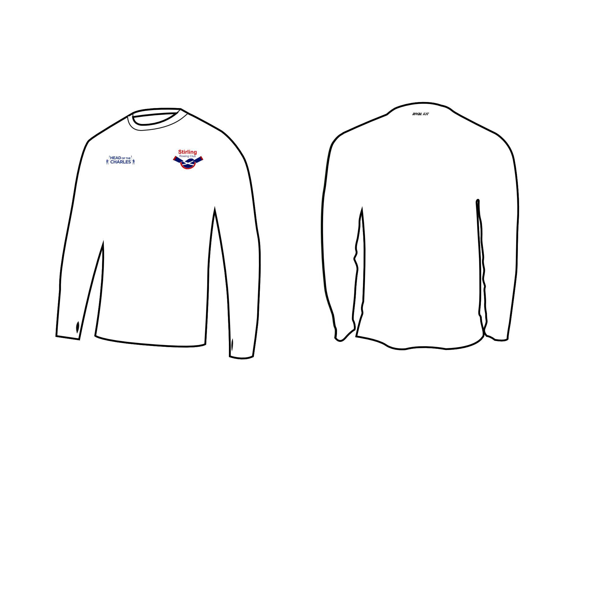 STIRLING HOCR 2025 Long Sleeve Gym T-Shirt