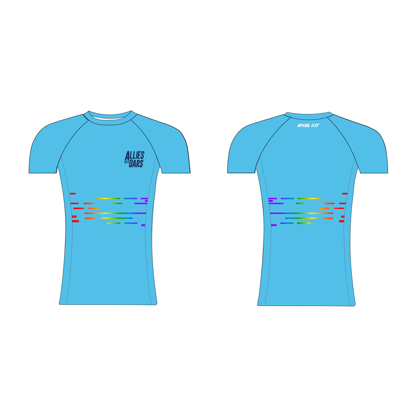 Allies with Oars Short Sleeve Base-Layer