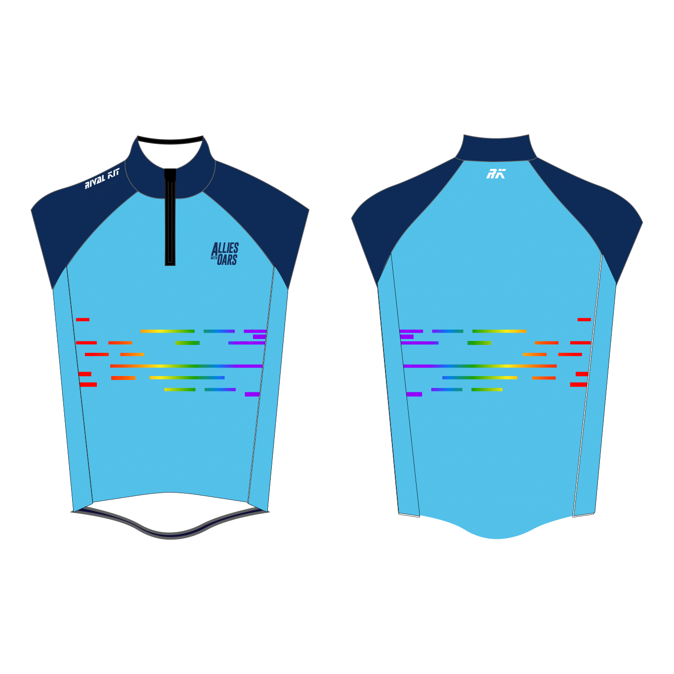 Allies with Oars Gilet