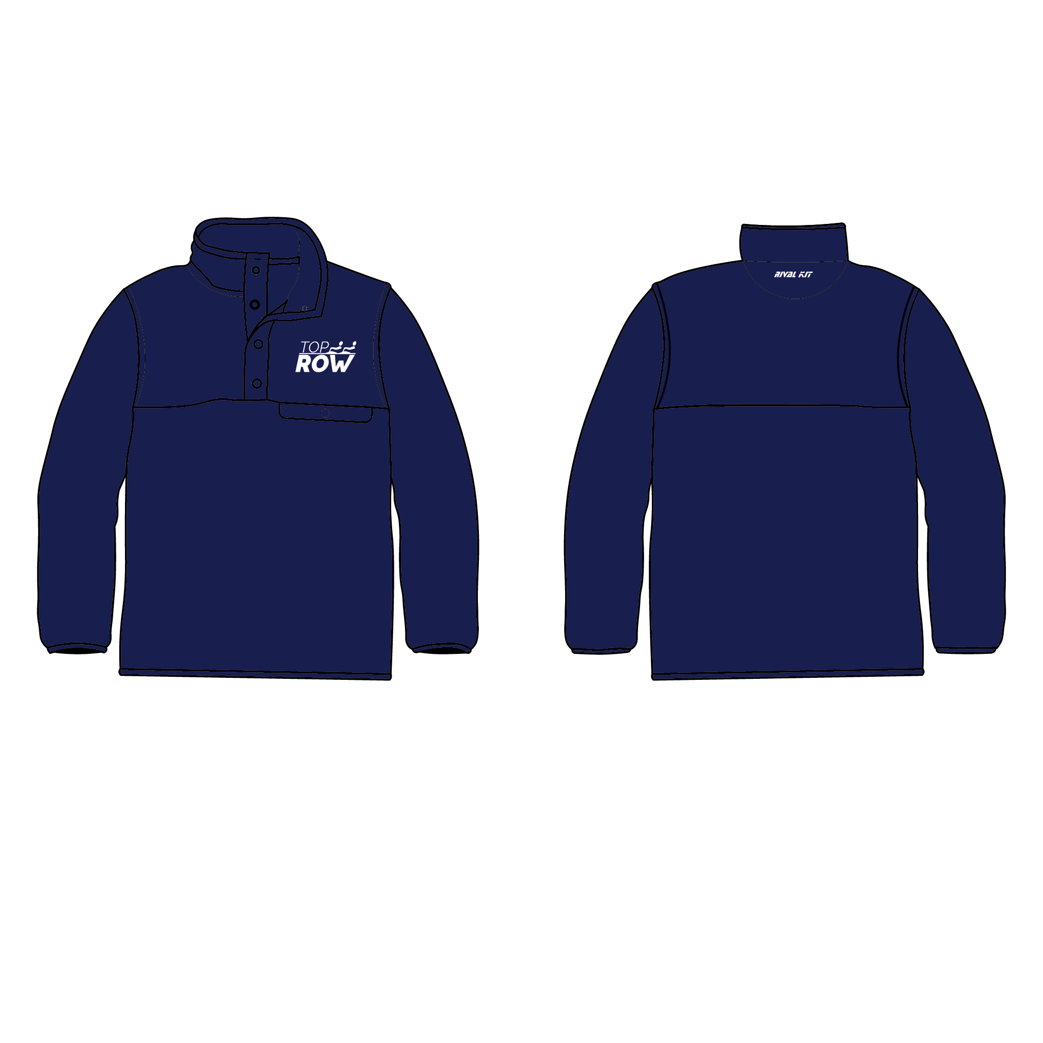 TOP ROW Pocket Fleece