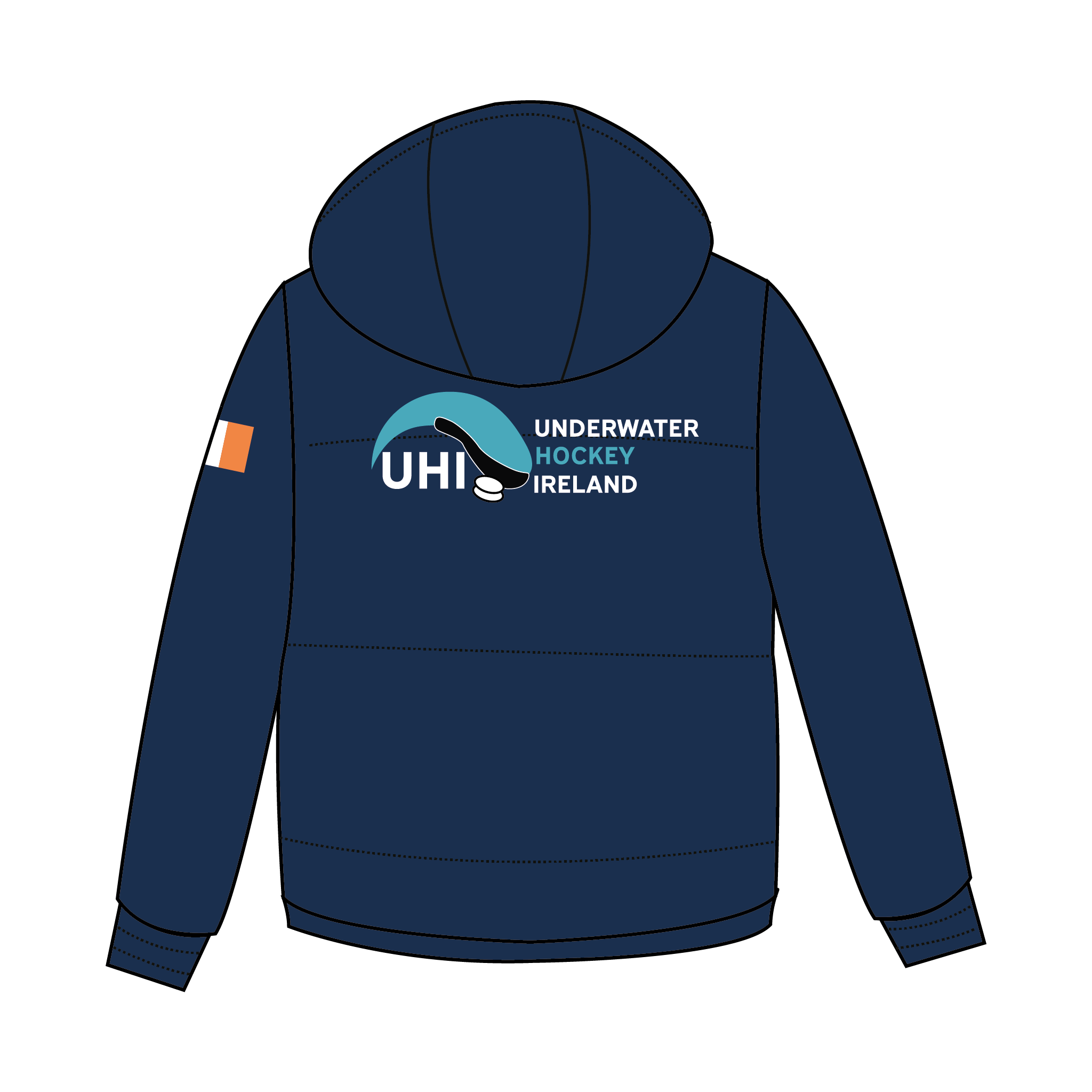 Underwater Hockey Ireland Puffa Jacket