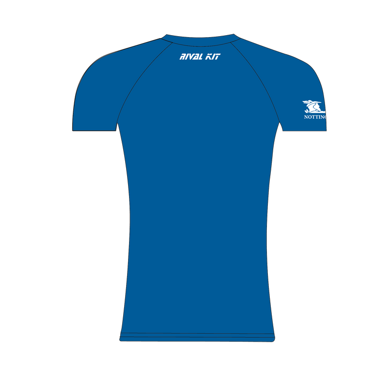 Nottingham Rowing Club Juniors Blue Short Sleeve Base Layer