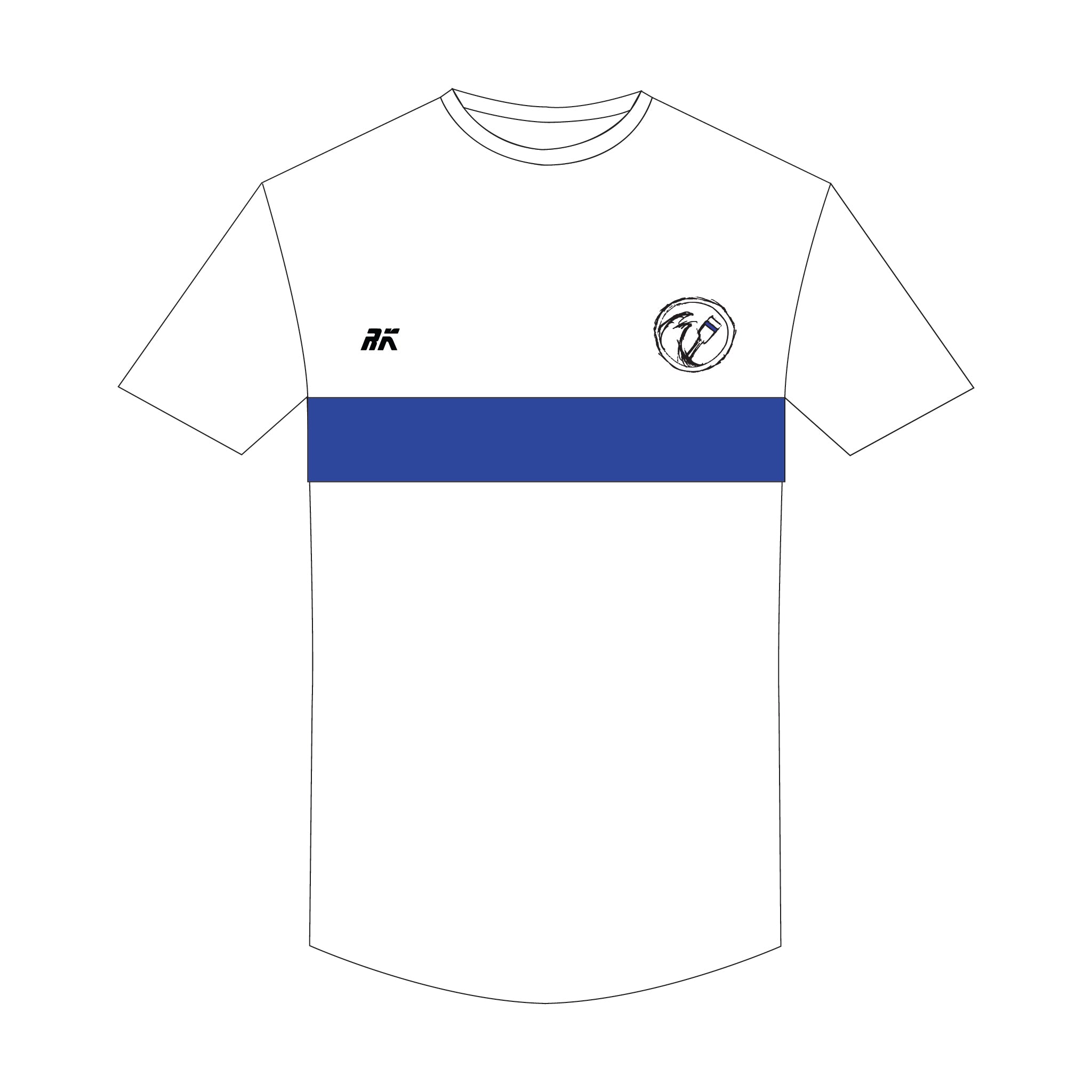 Shoreham Rowing Club Bespoke Short Sleeve Gym T-shirt 3