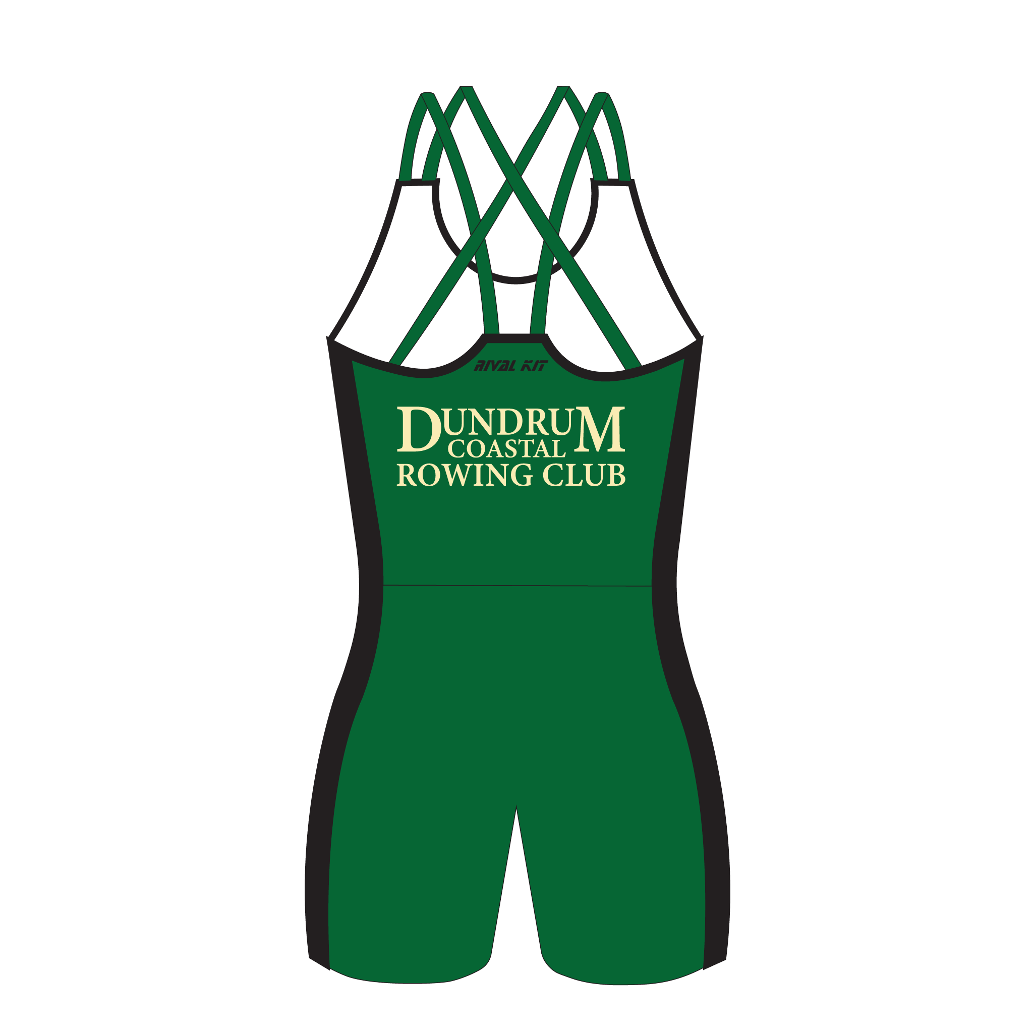 Dundrum Coastal Rowing Club Green Strappy AIO