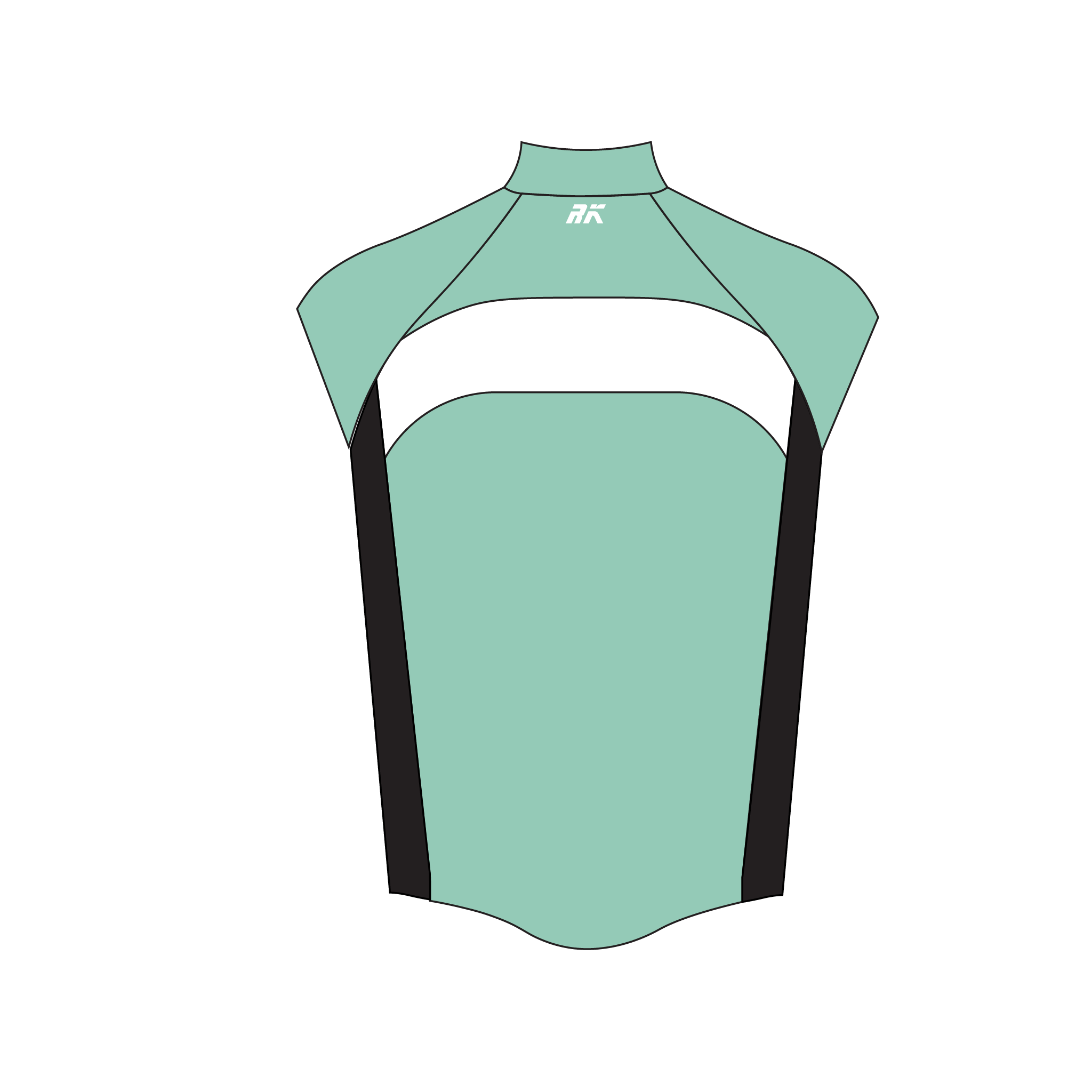 Fremantle Rowing Club Thermal Splash Gilet