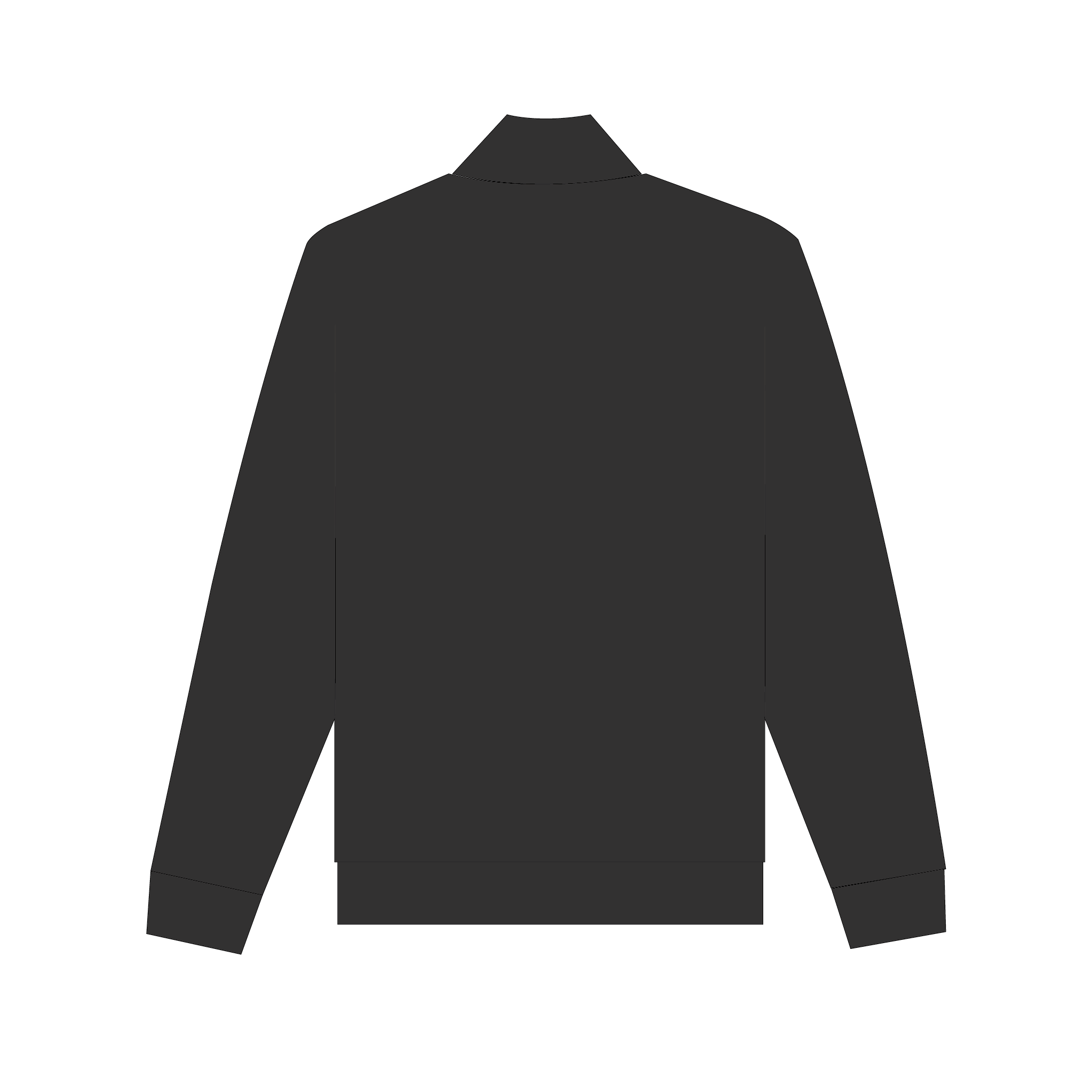 London Western Rowing Black Q-Zip