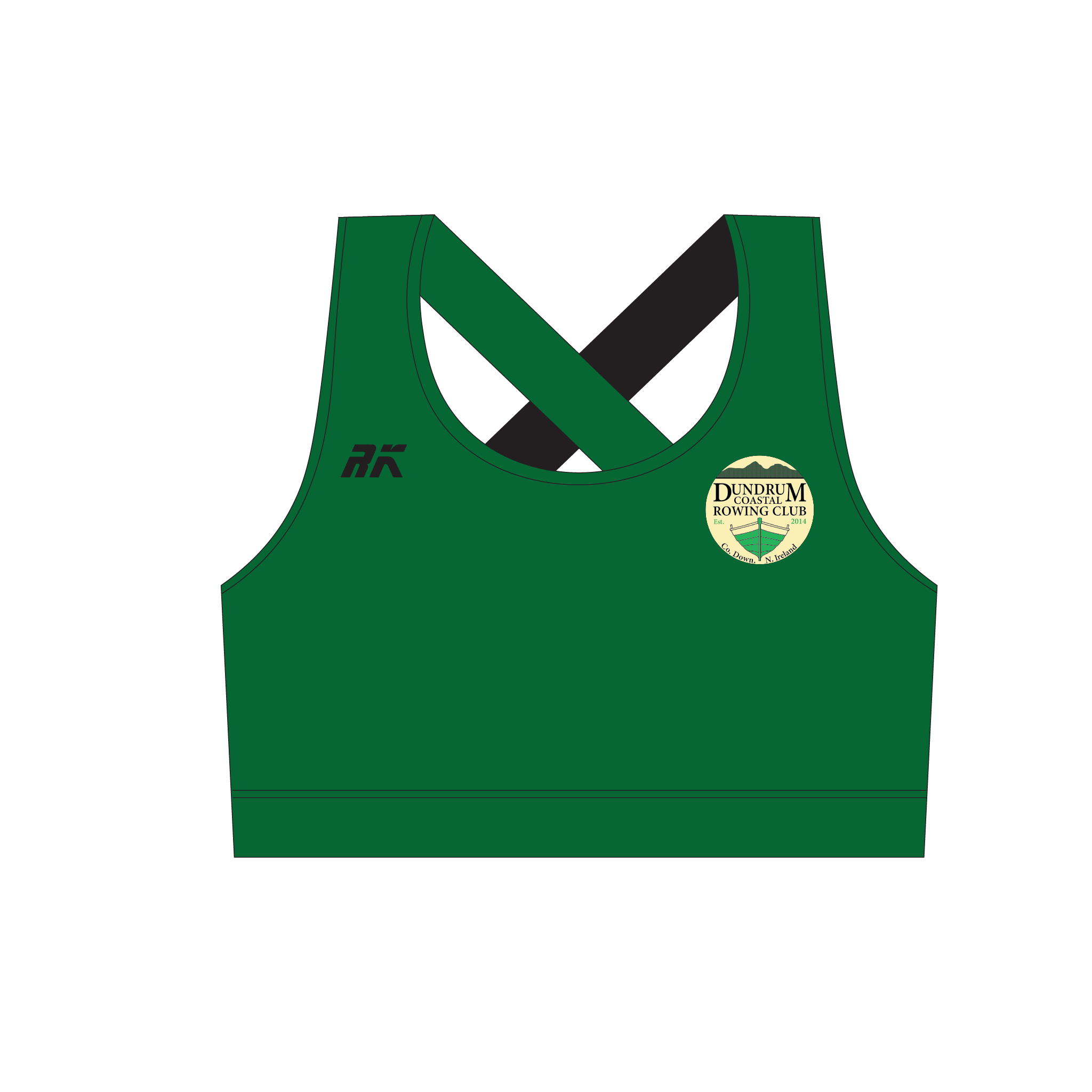 Dundrum Coastal Rowing Club Sports Bra