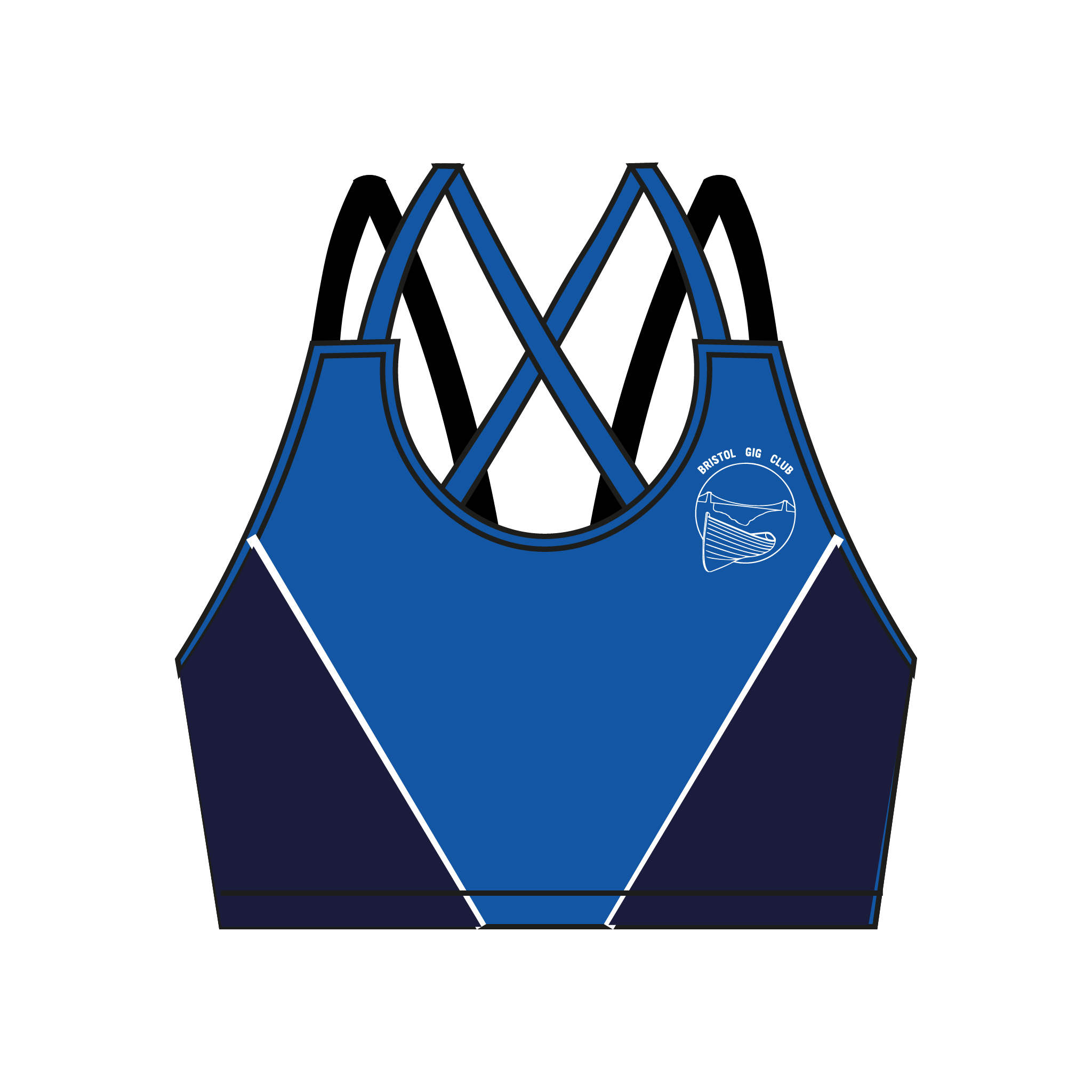Bristol Gig Club Strappy Sports Bra In Stock Sale