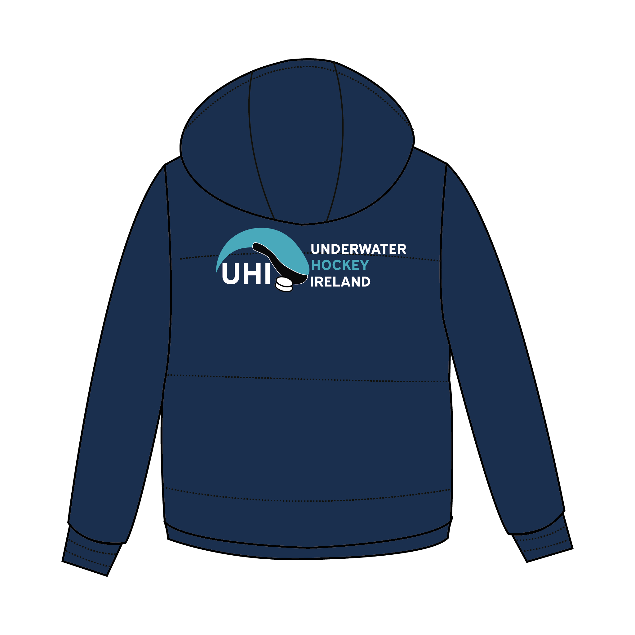Underwater Hockey Ireland Puffa Jacket