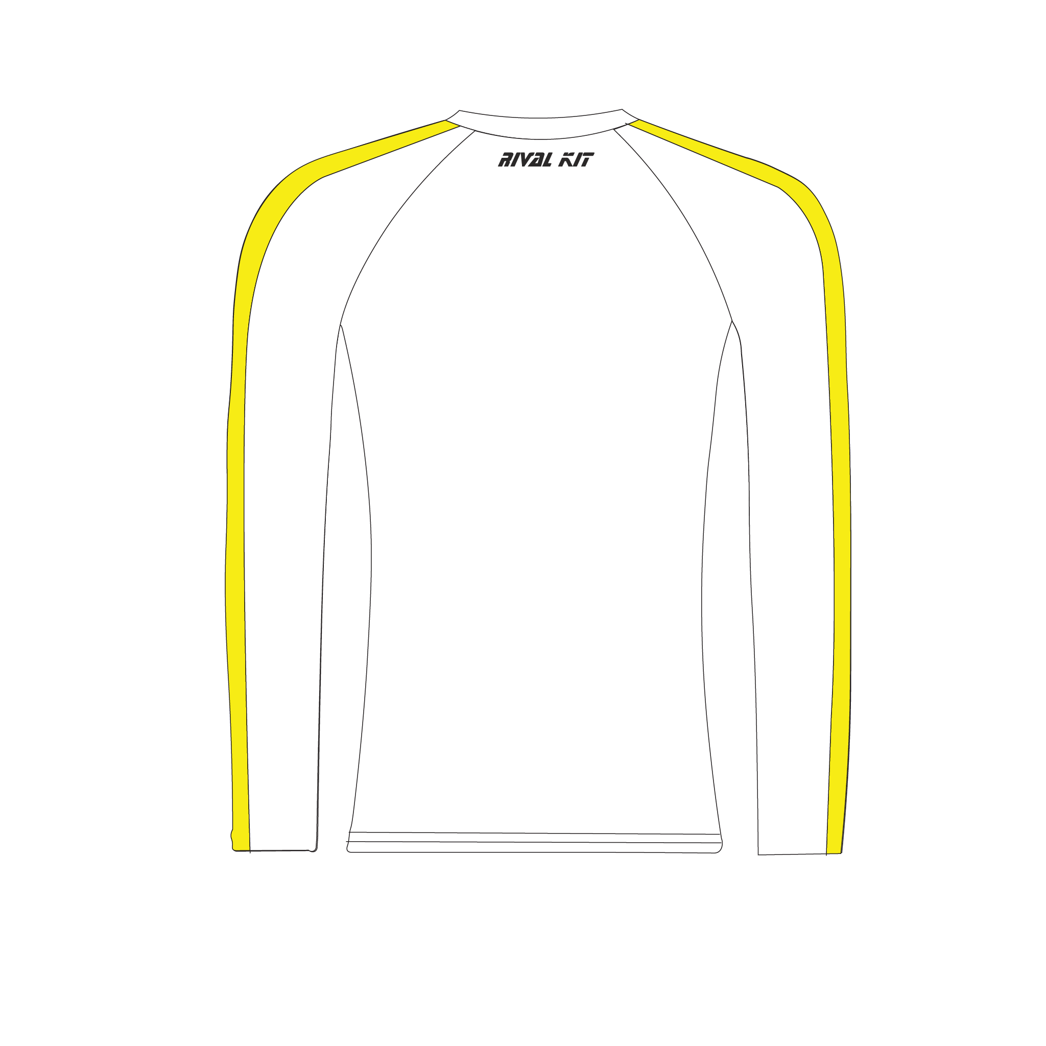 Deben Rowing Club Long Sleeve White Baselayer