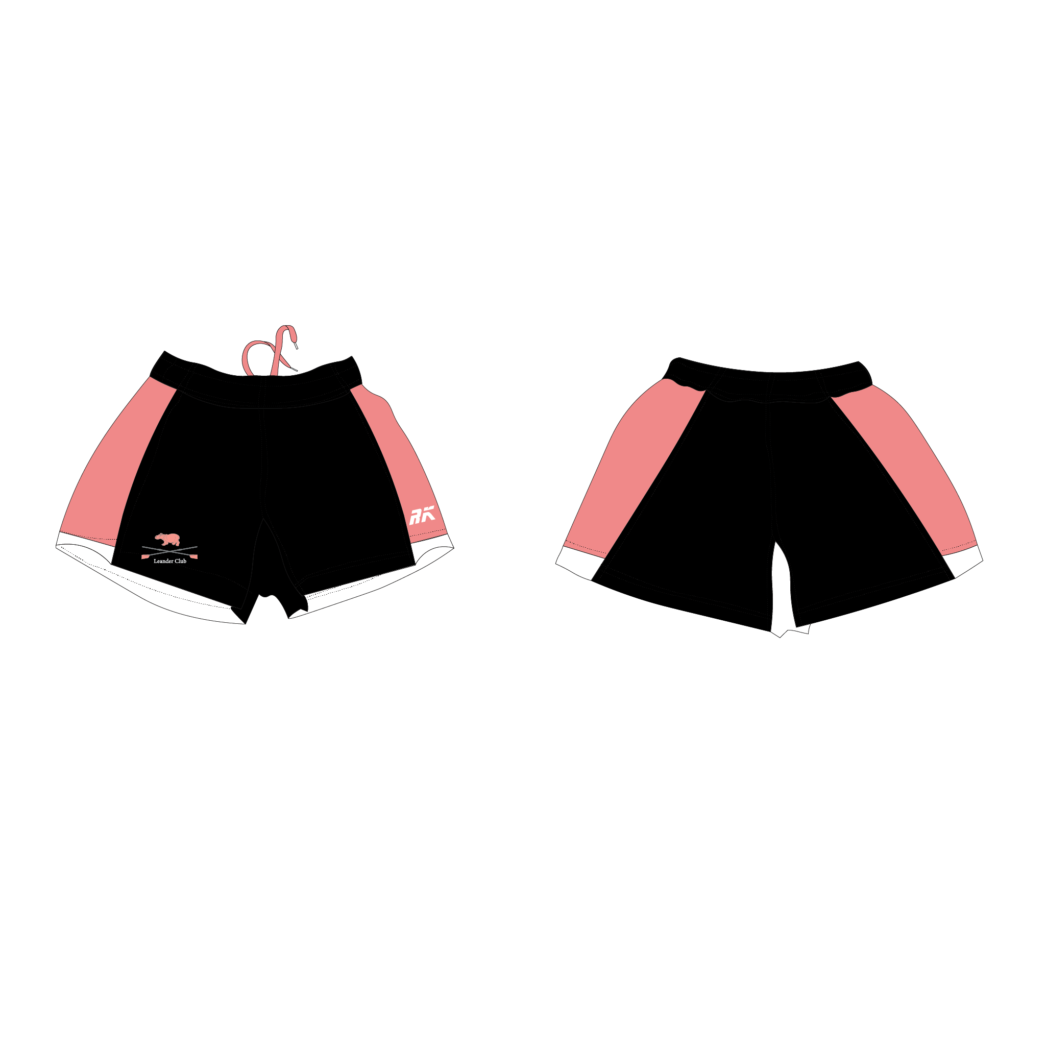 Leander Club Men's Squad Pink Rugby Shorts