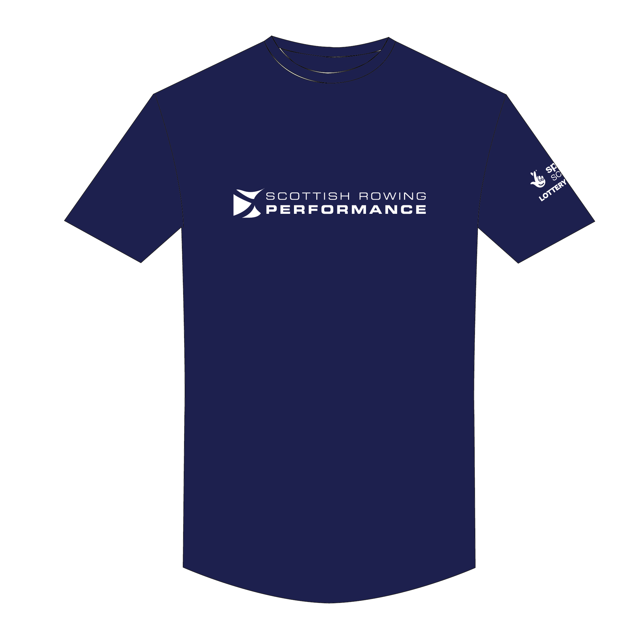 Scottish Performance Navy Casual T-Shirt