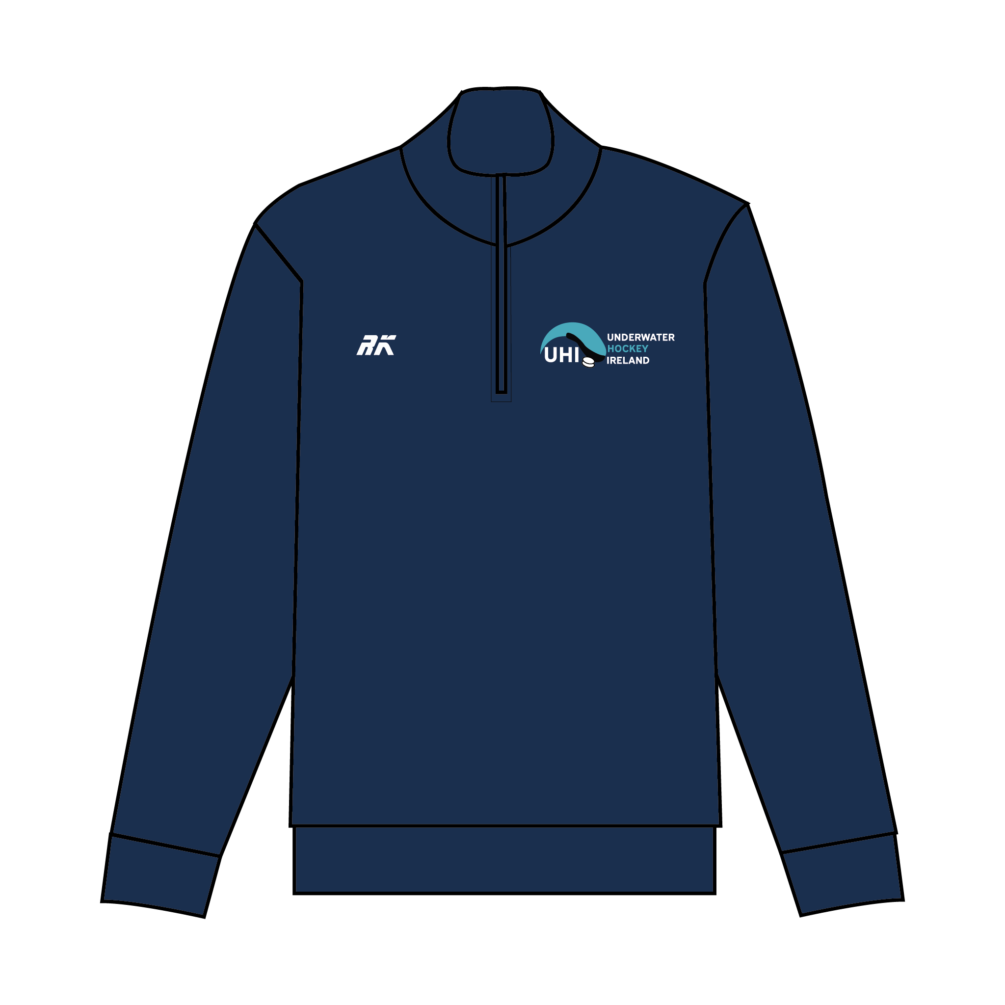 Underwater Hockey Ireland Q-Zip