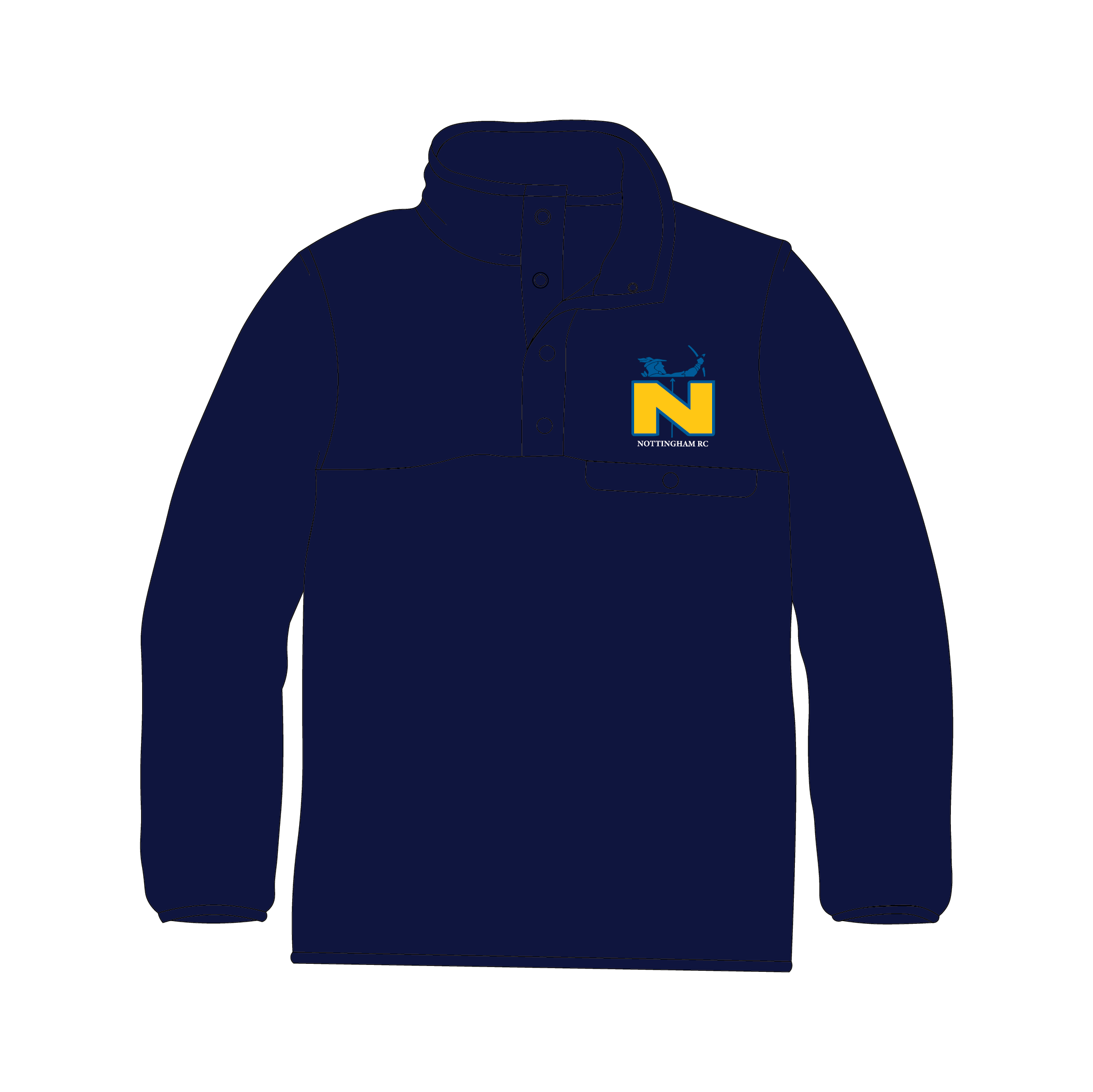 Nottingham Rowing Club Juniors Pocket Fleece 2