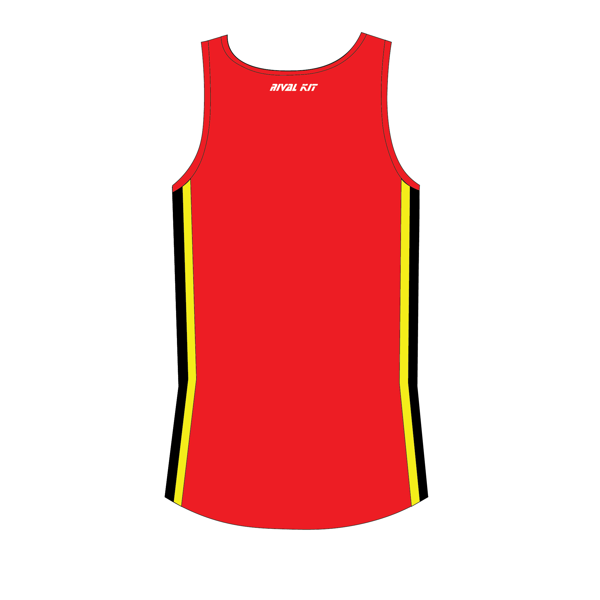 Deben Rowing Club Gym Vest RED