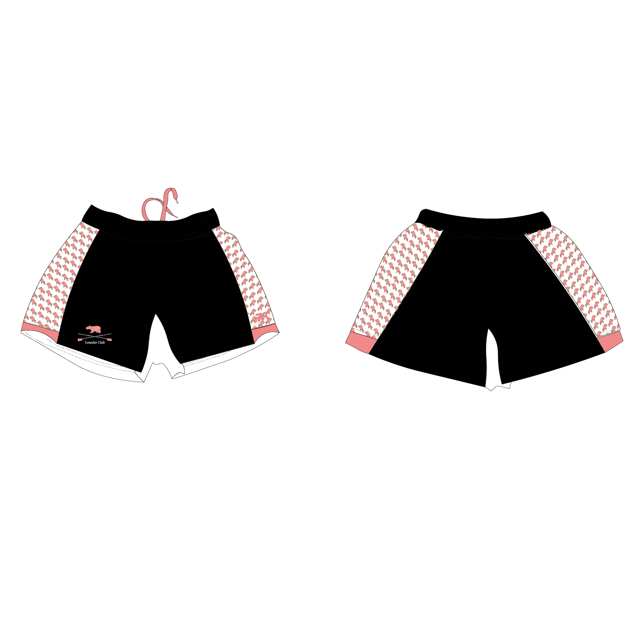 Leander Club Men's Squad Hippo Rugby Shorts