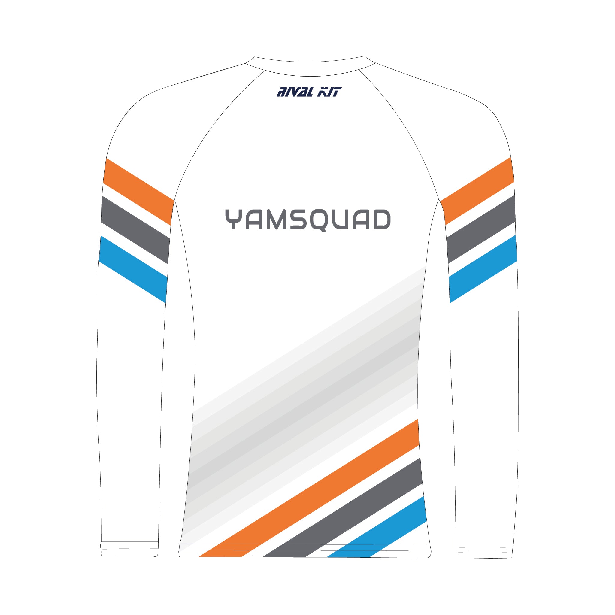 YAM SQUAD Stripes Long Sleeve Baselayer