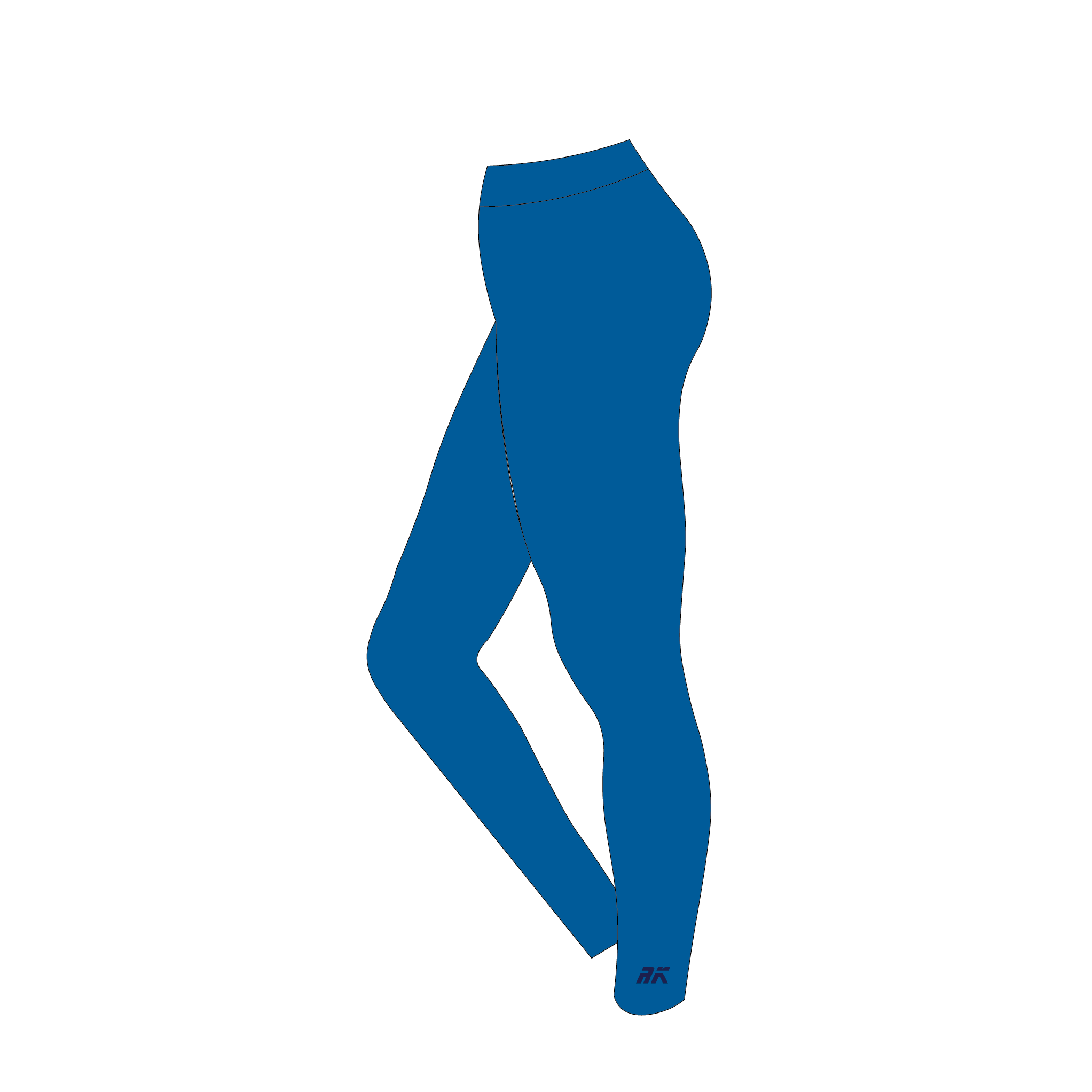 Nottingham Rowing Club Juniors Blue Leggings