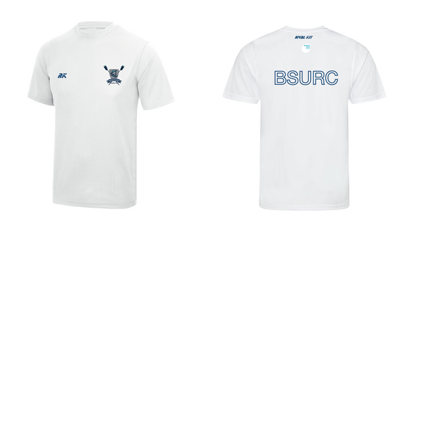Bath Spa RC White Gym T-shirts