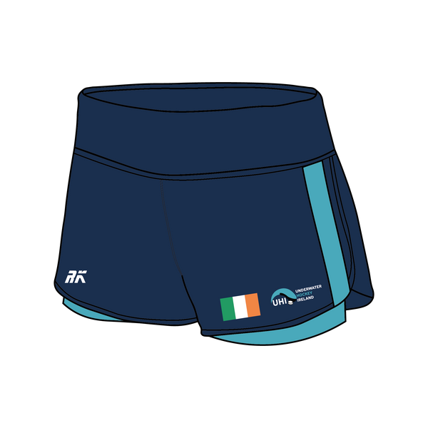 Underwater Hockey Ireland Female Gym Shorts