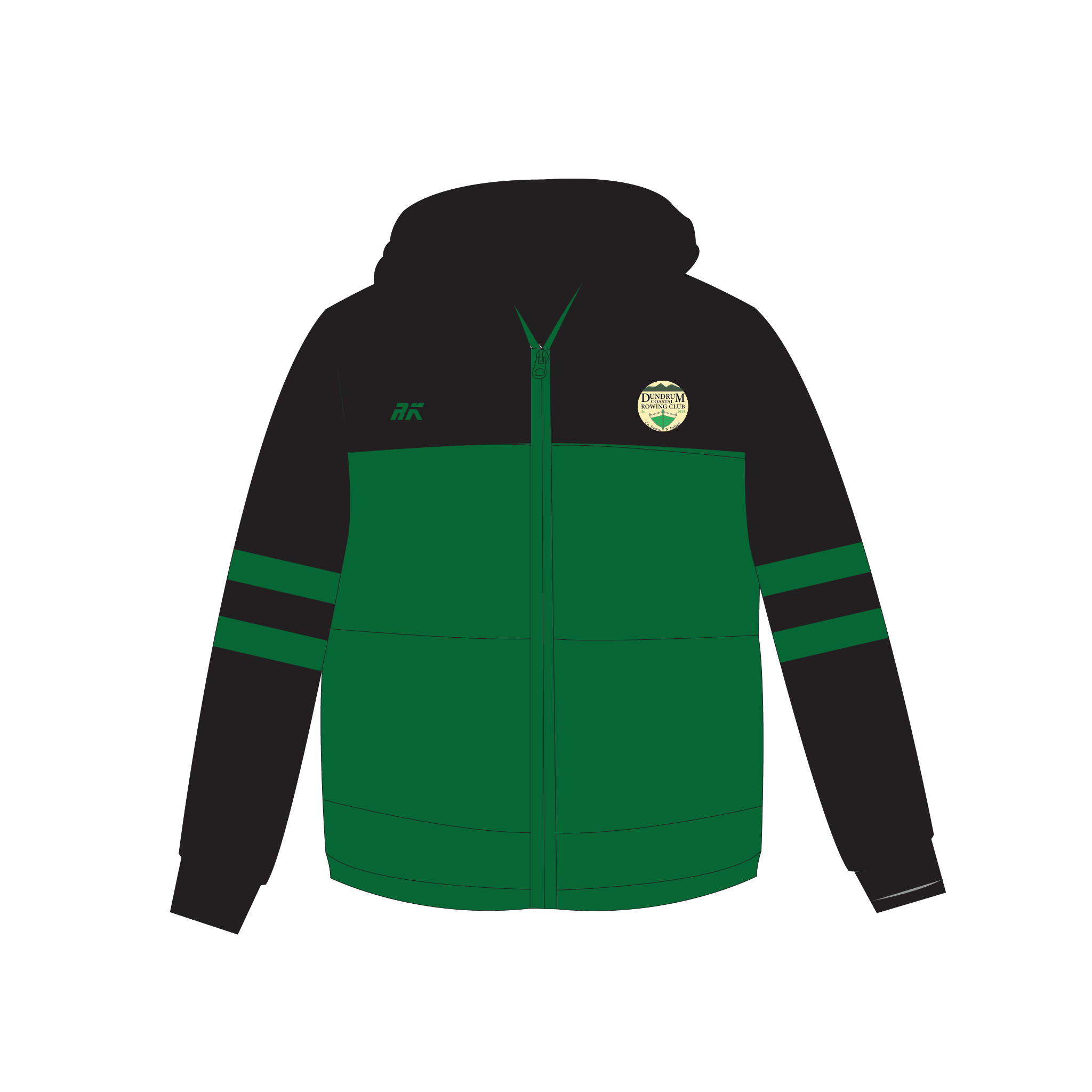 Dundrum Coastal Rowing Club Puffa Jacket