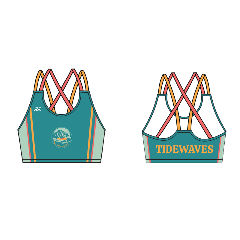 The Tidewaves Strappy Sports Bra