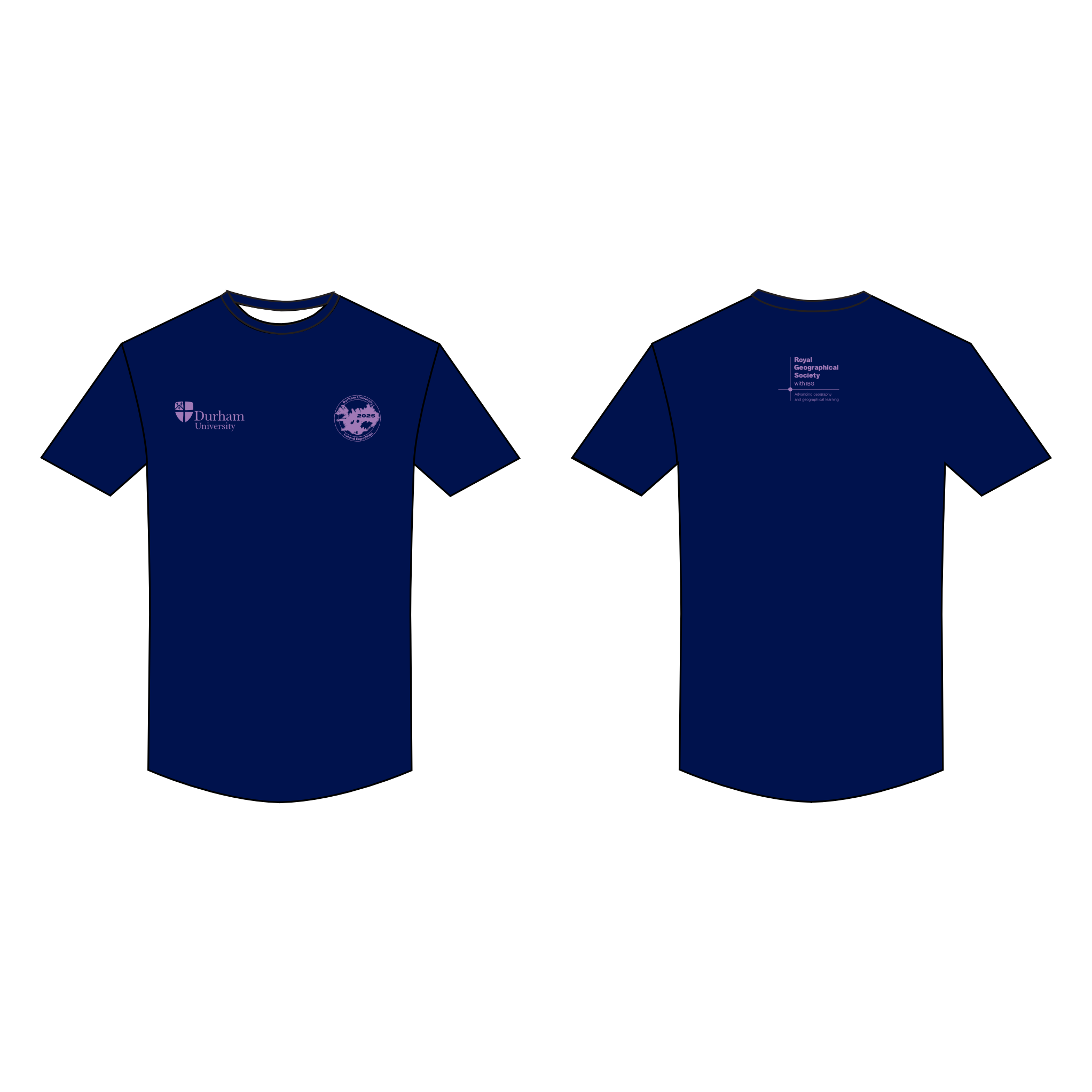 Durham University Iceland Expedition Cotton T shirt