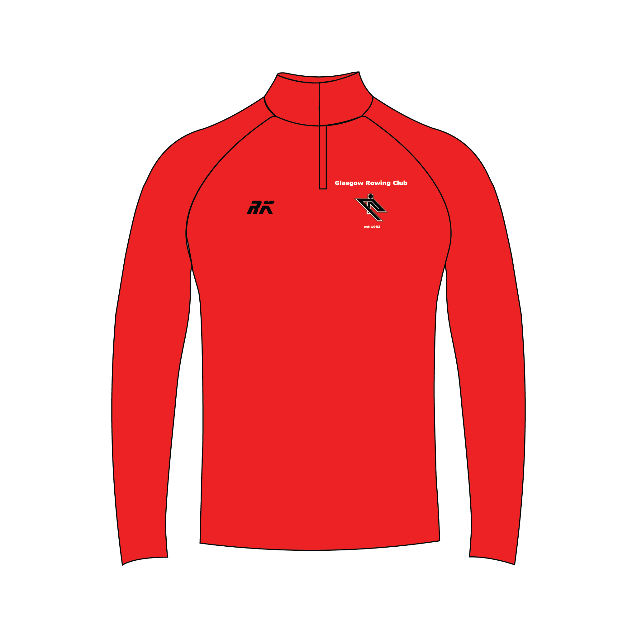 Glasgow Rowing Club 1/4 Zip