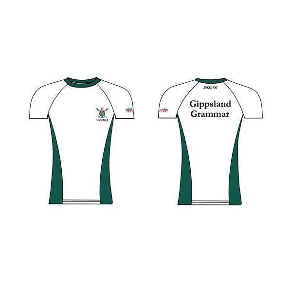 Gippsland Grammar  Rowing Short Sleeve Base-Layer