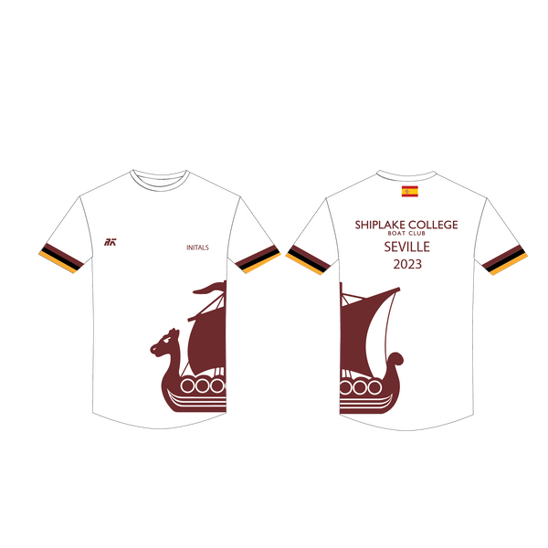 Shiplake College Boat Club Seville Camp 2023 Gym T-Shirt