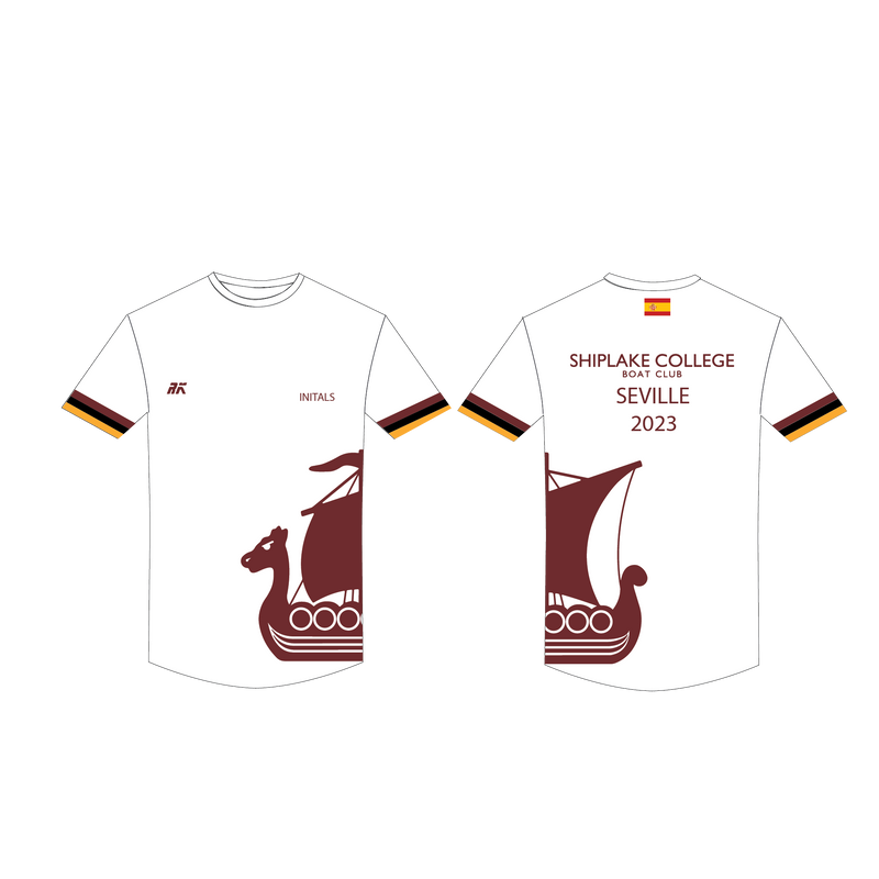 Shiplake College Boat Club Seville Camp 2023 Gym T-Shirt