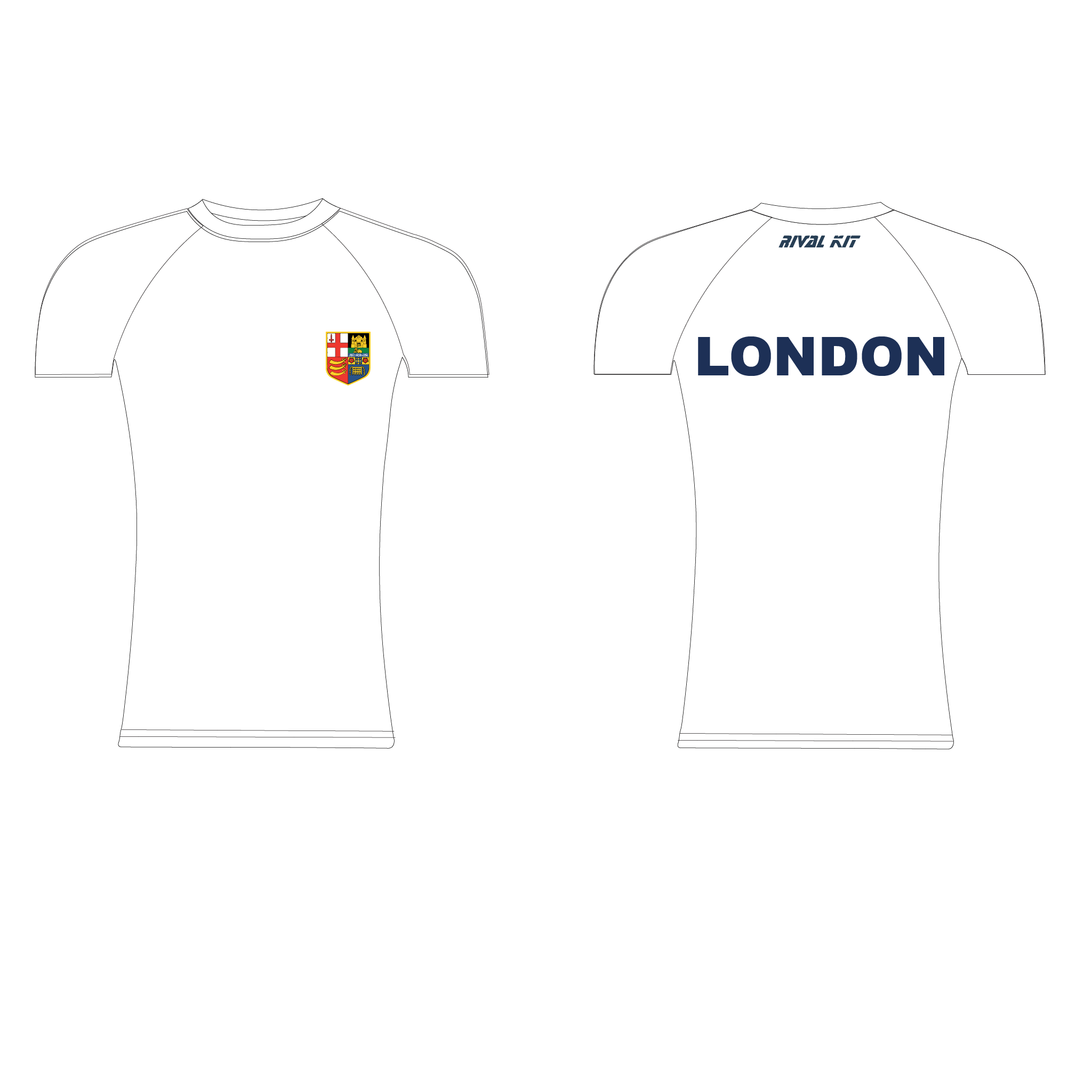 London RC Short Sleeve Crest Baselayer