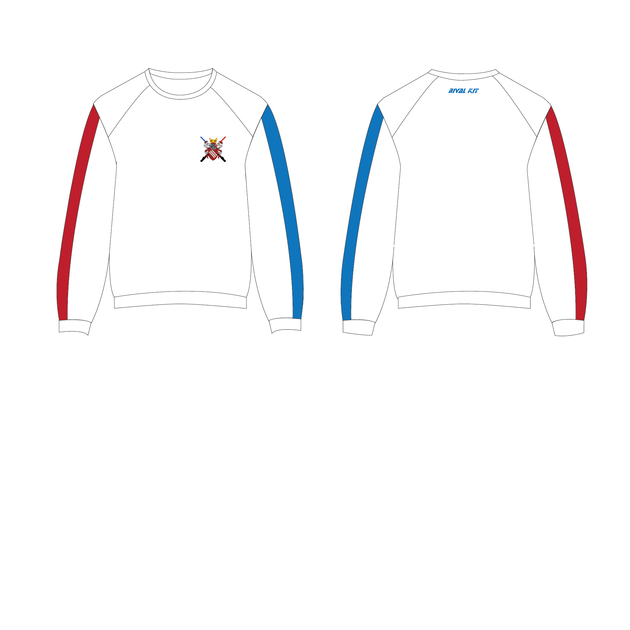 Grey College Star Wars Appreciation Society Sweatshirt WHITE