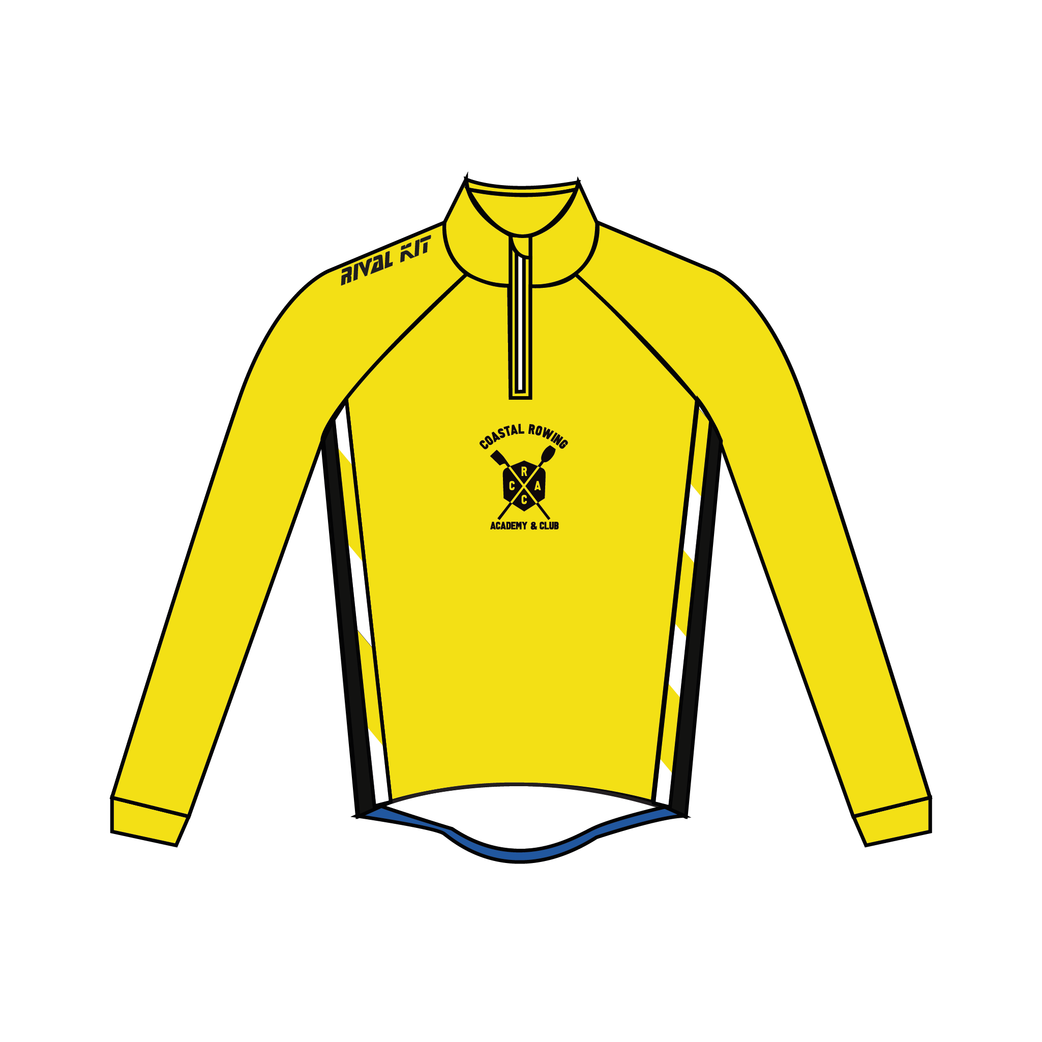 Coastal Rowing Academy Thermal Splash Jacket - 1