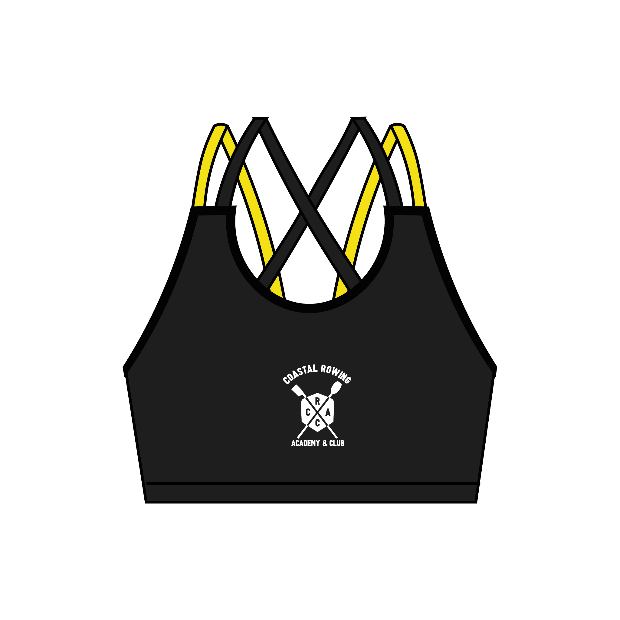 Coastal Rowing Academy Sports Bra - 1