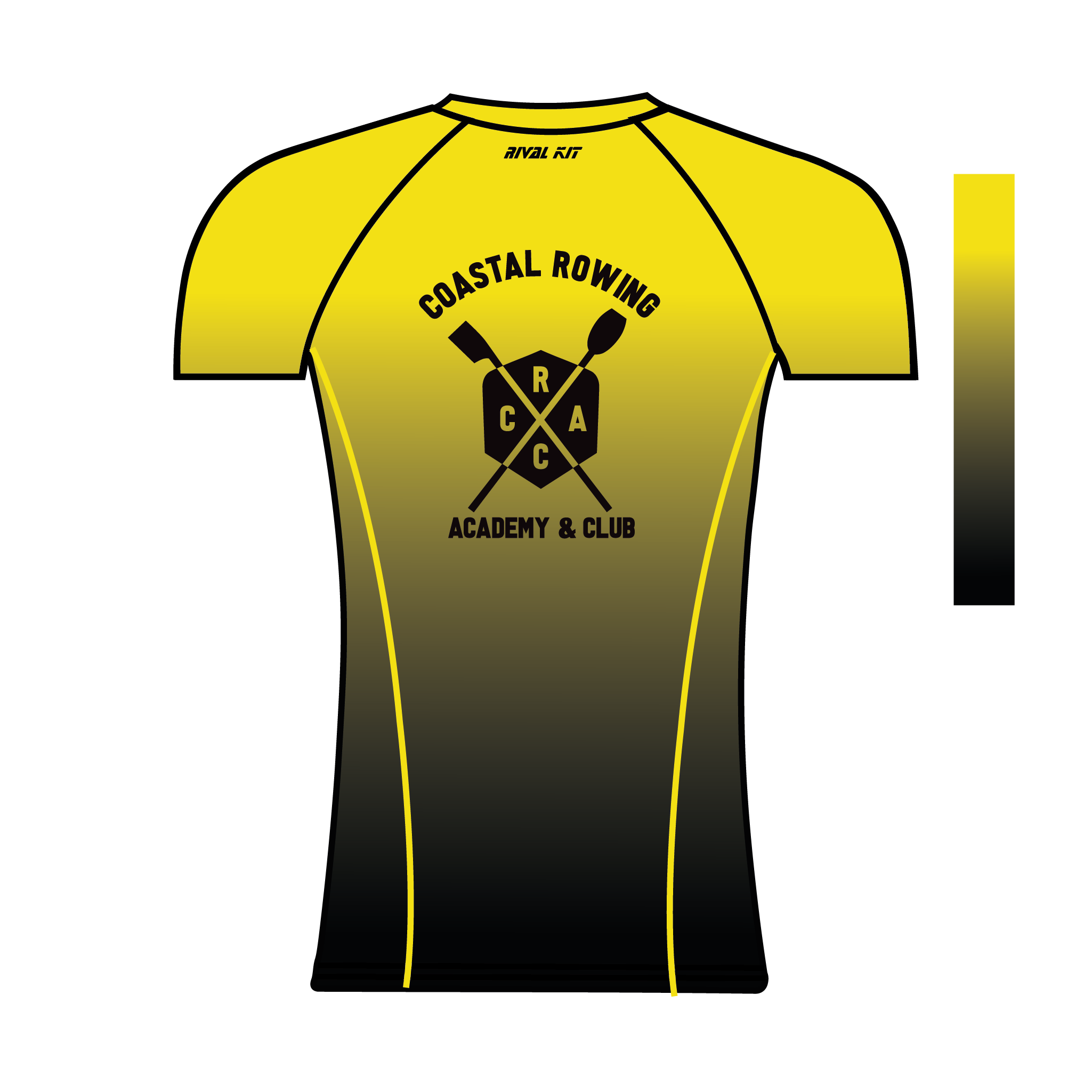 Coastal Rowing Academy Short Sleeve Baselayer - 1