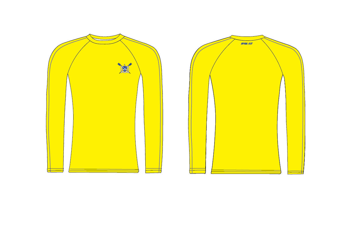 Latymer Upper School Boat Club Long Sleeve High Vis Base Layer