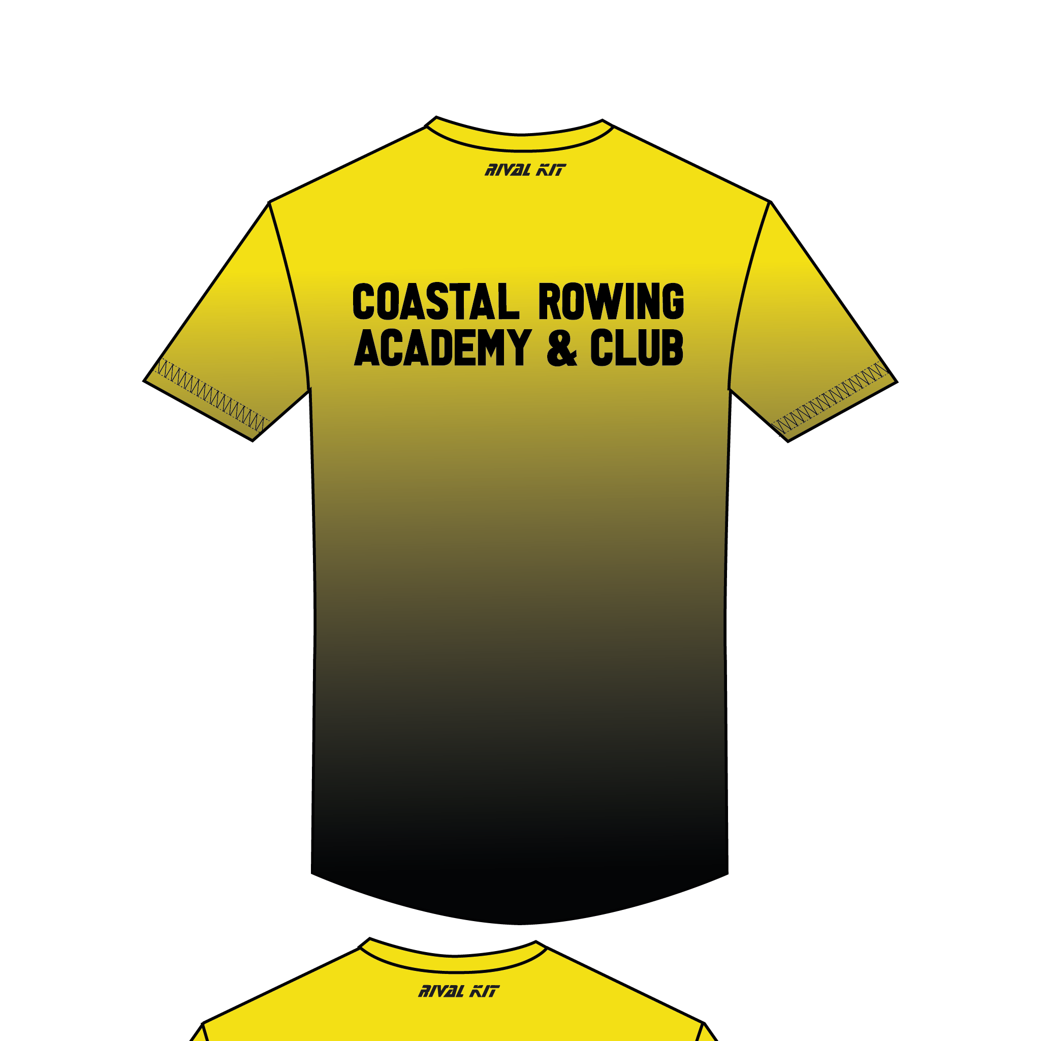 Coastal Rowing Academy Bespoke Gym T-Shirt