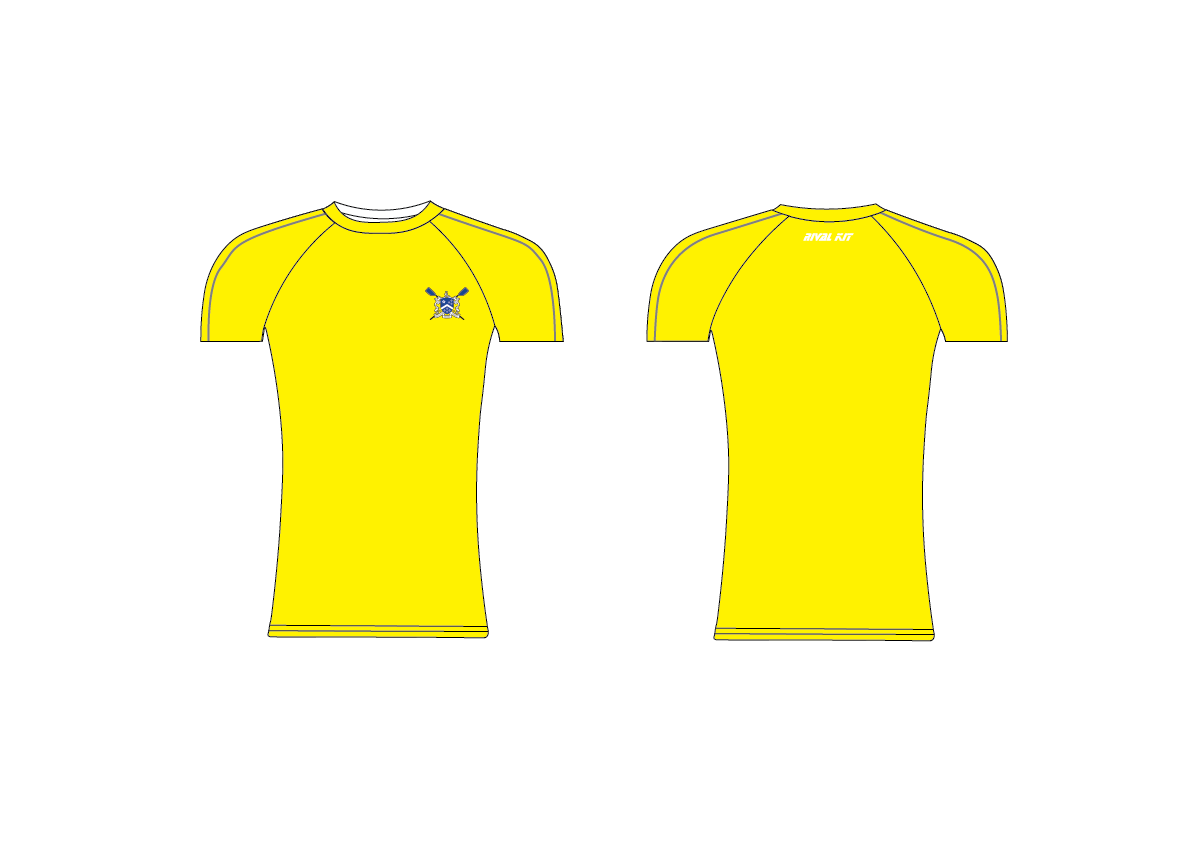 Latymer Upper School Boat Club Short Sleeve High Vis Base Layer