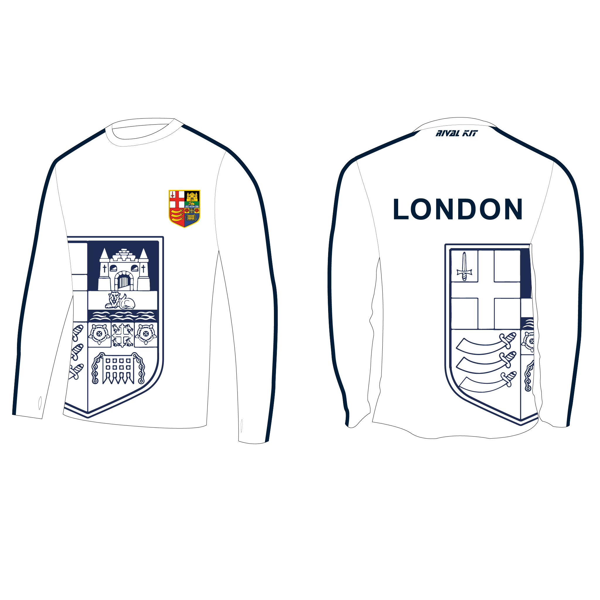 London RC Bespoke Long Sleeve Gym T-Shirt