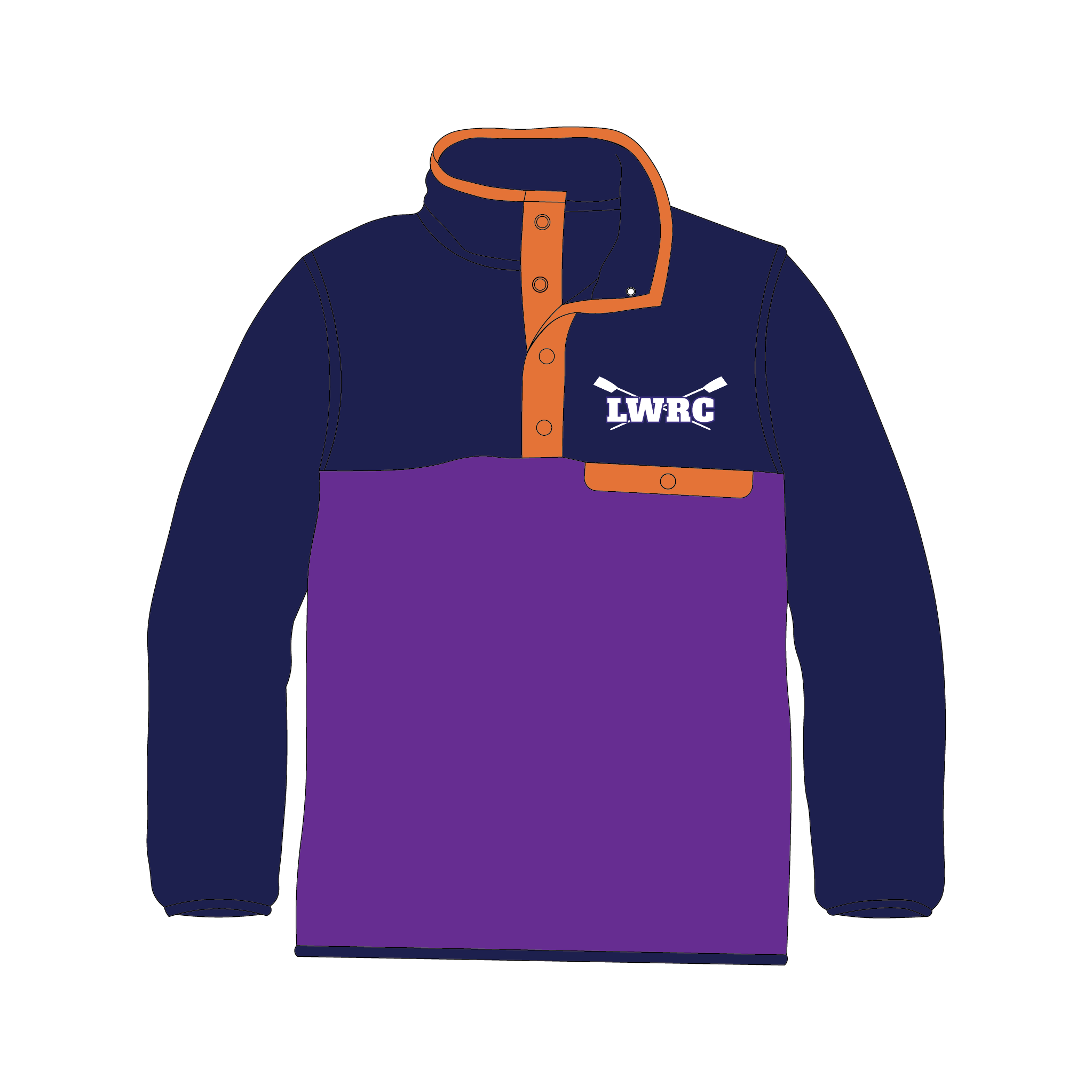 London Western Rowing Pocket Fleece